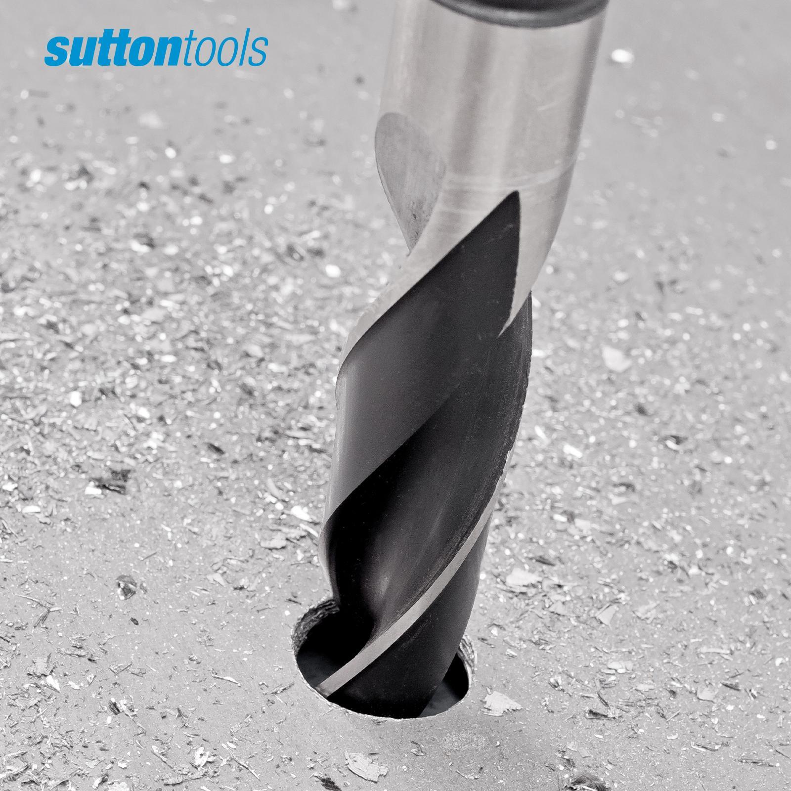 Sutton Tools 16 x 12.5mm Reduced Shank Jobber Drill Bit 3 Sutton Tools 16 x 12.5mm Reduced Shank Jobber Drill Bit
