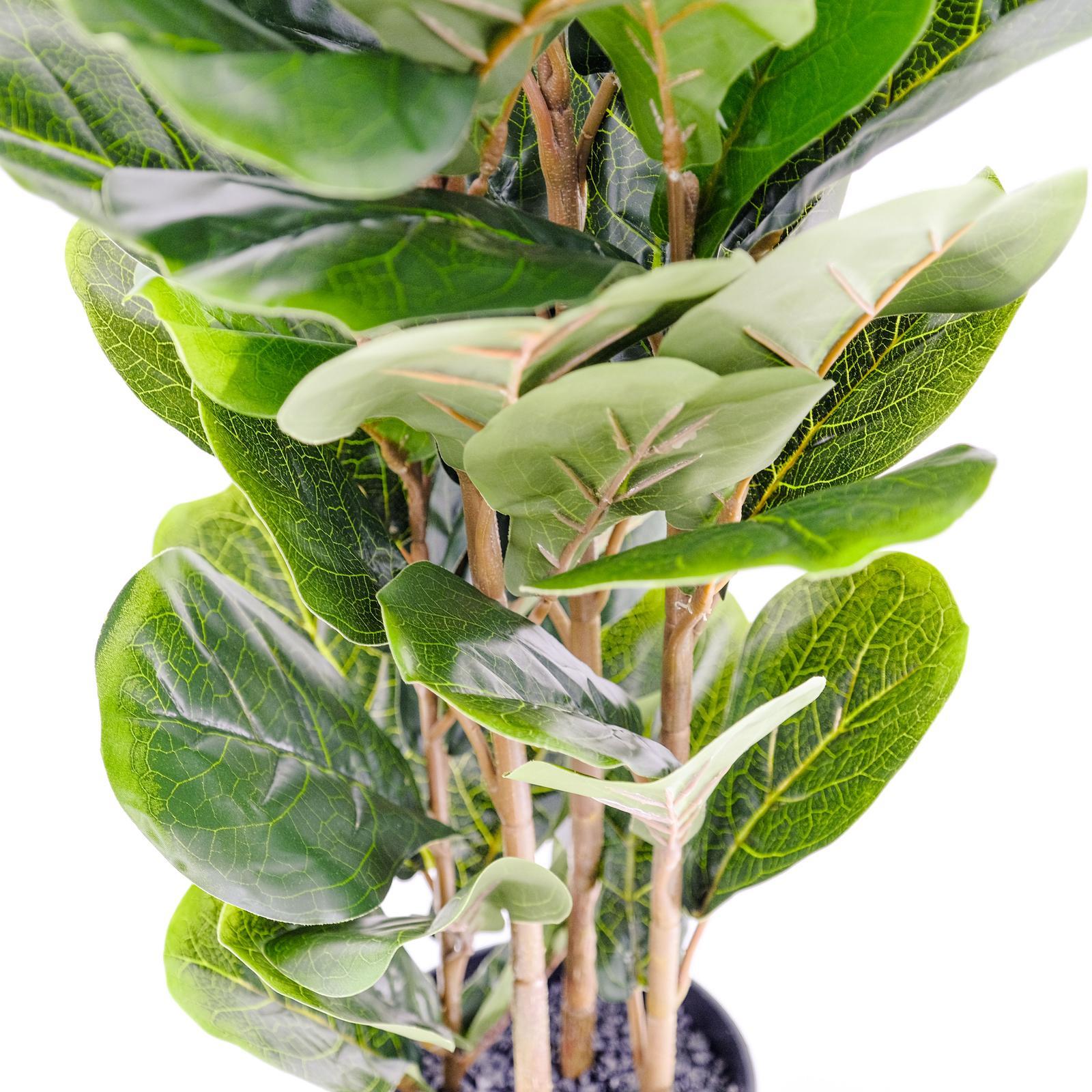 90cm Artificial Fiddle Leaf Fig Tree UV-Treated - 90cm