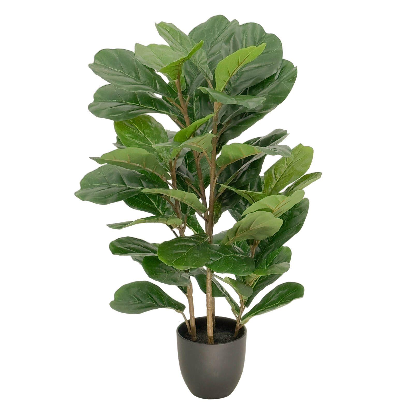 90cm Artificial Fiddle Leaf Fig Tree UV-Treated - 90cm