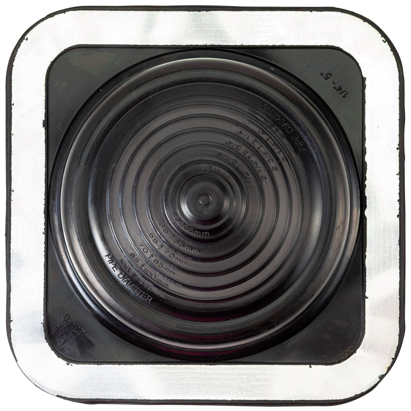 Deks 5 - 127mm Black Dektite Premium Roof Flashing