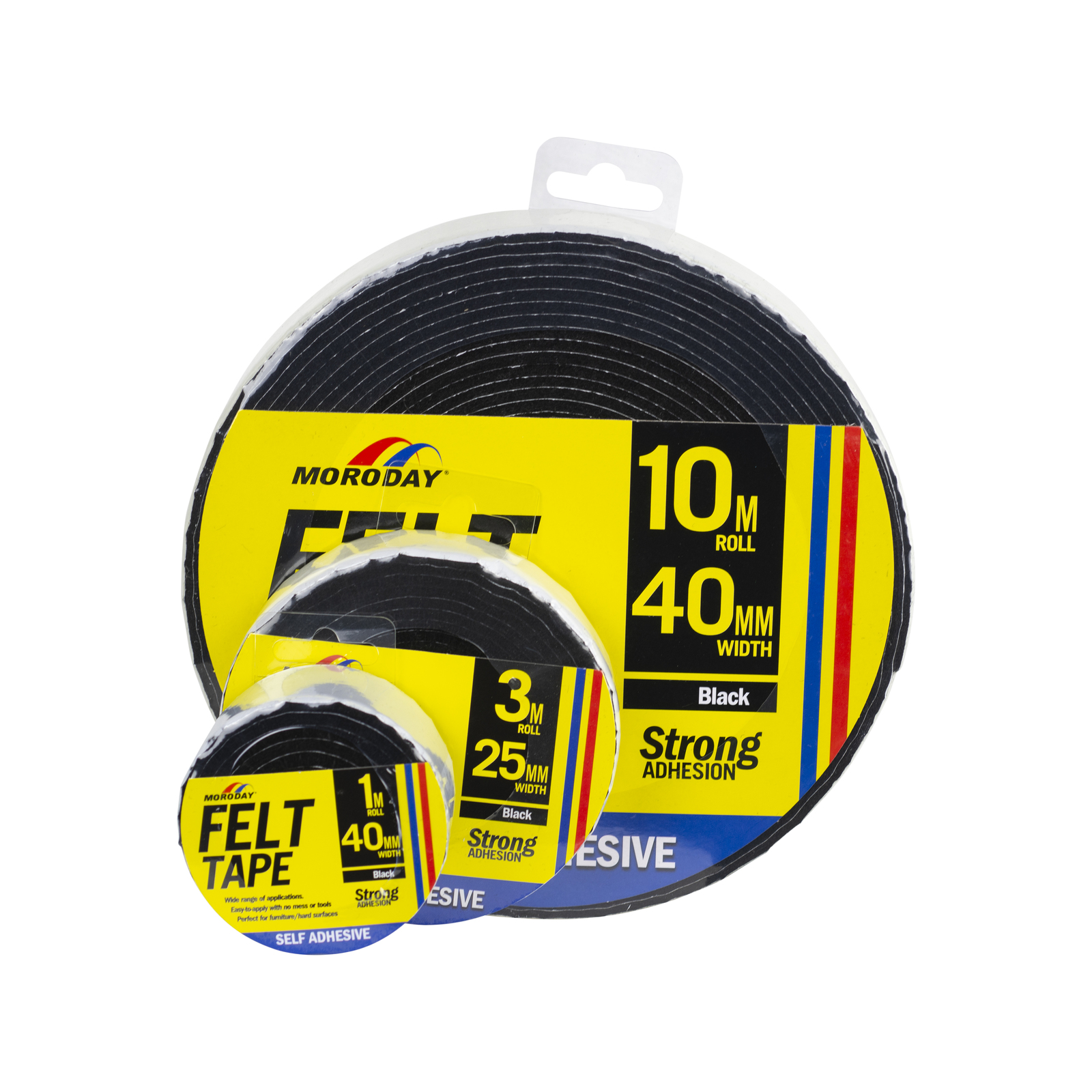 Moroday 40mm x 10m Felt Scratch Saver Self Adhesive Tape 4 Moroday 40mm x 10m Felt Scratch Saver Self Adhesive Tape