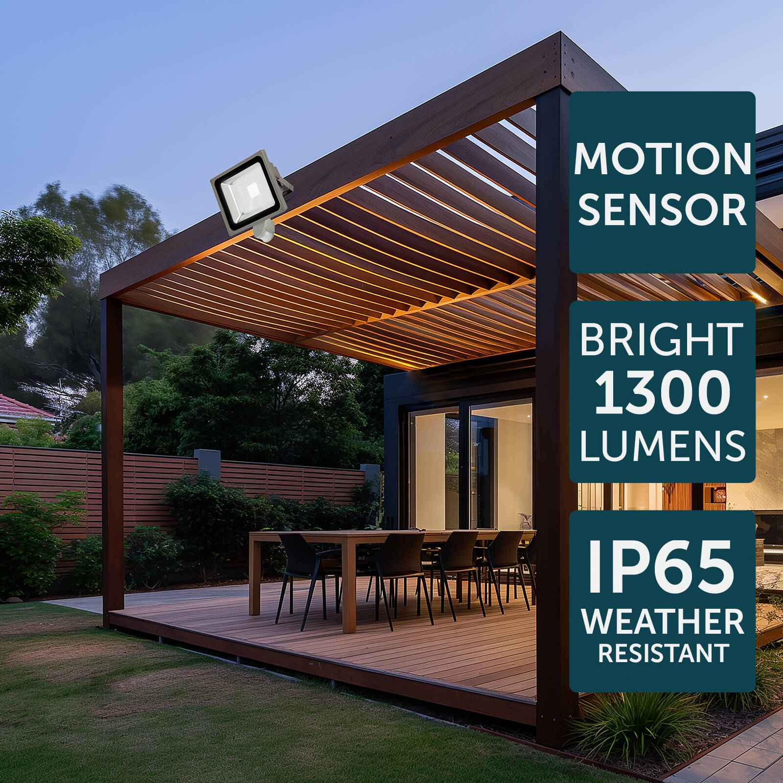 Brilliant 30W Grey Ranger III DIY LED Sensor Flood Light 6 Brilliant 30W Grey Ranger III DIY LED Sensor Flood Light