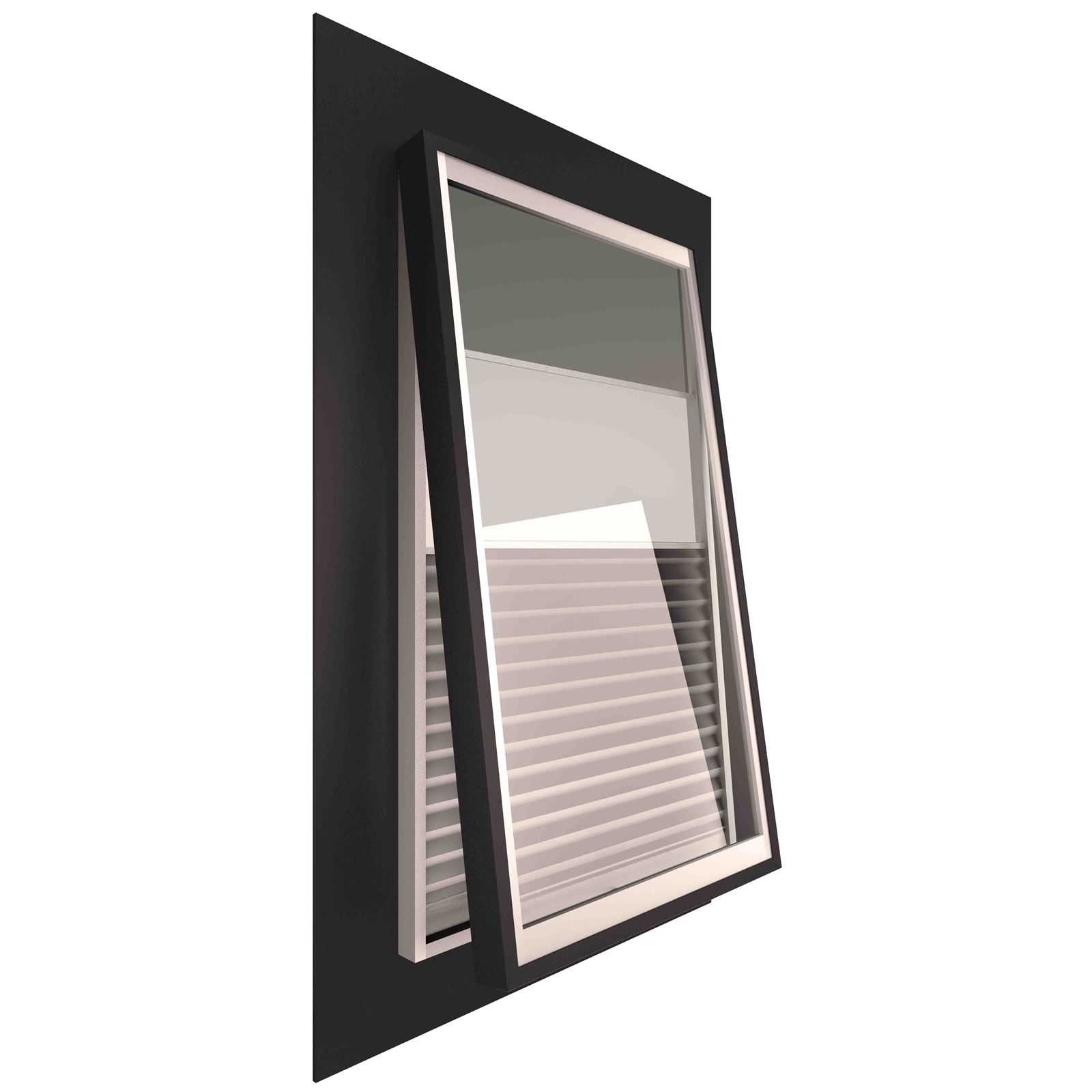 Ezylite 1000 x 800mm Double Glazed Opening Roof Window for Corrugated Roof