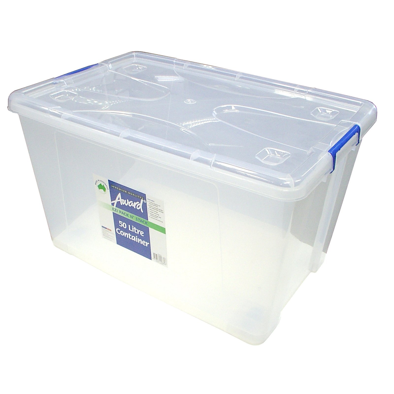 Award Pack N Stack Storage Container with Wheels - 50L