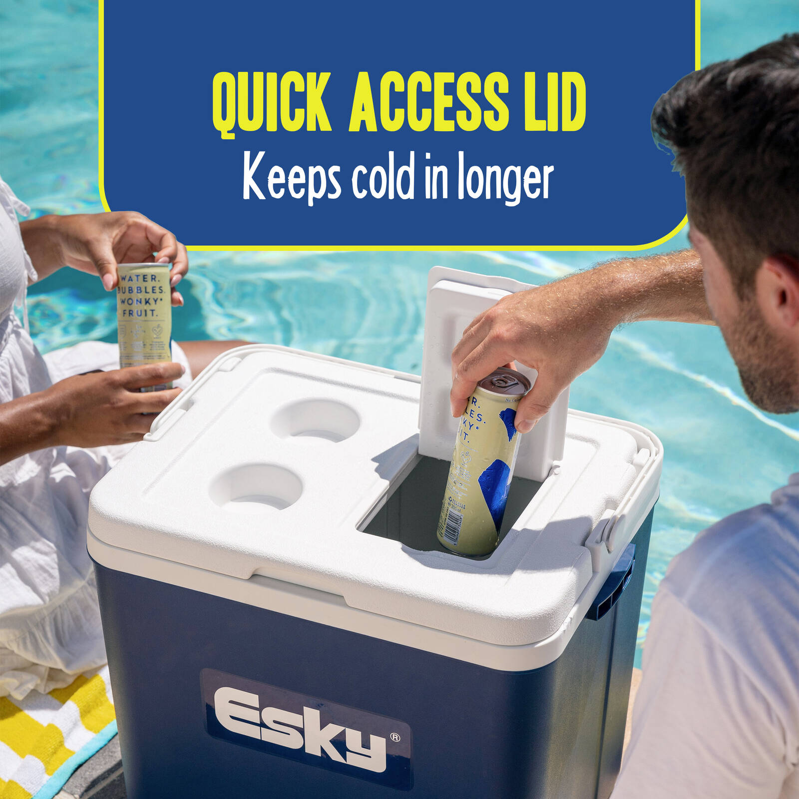 Esky 33L Plain Chilla Hard Cooler