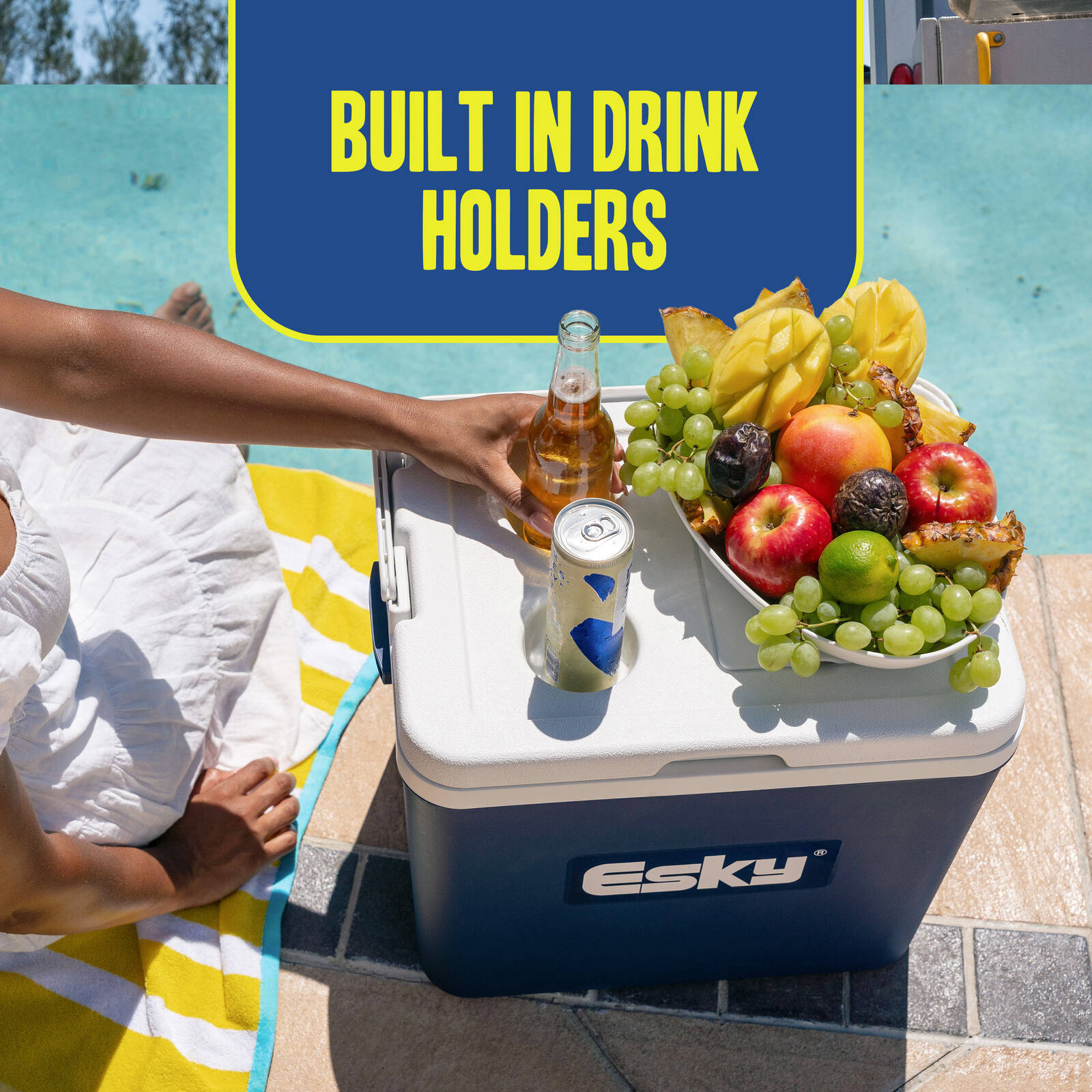 Esky 33L Plain Chilla Hard Cooler