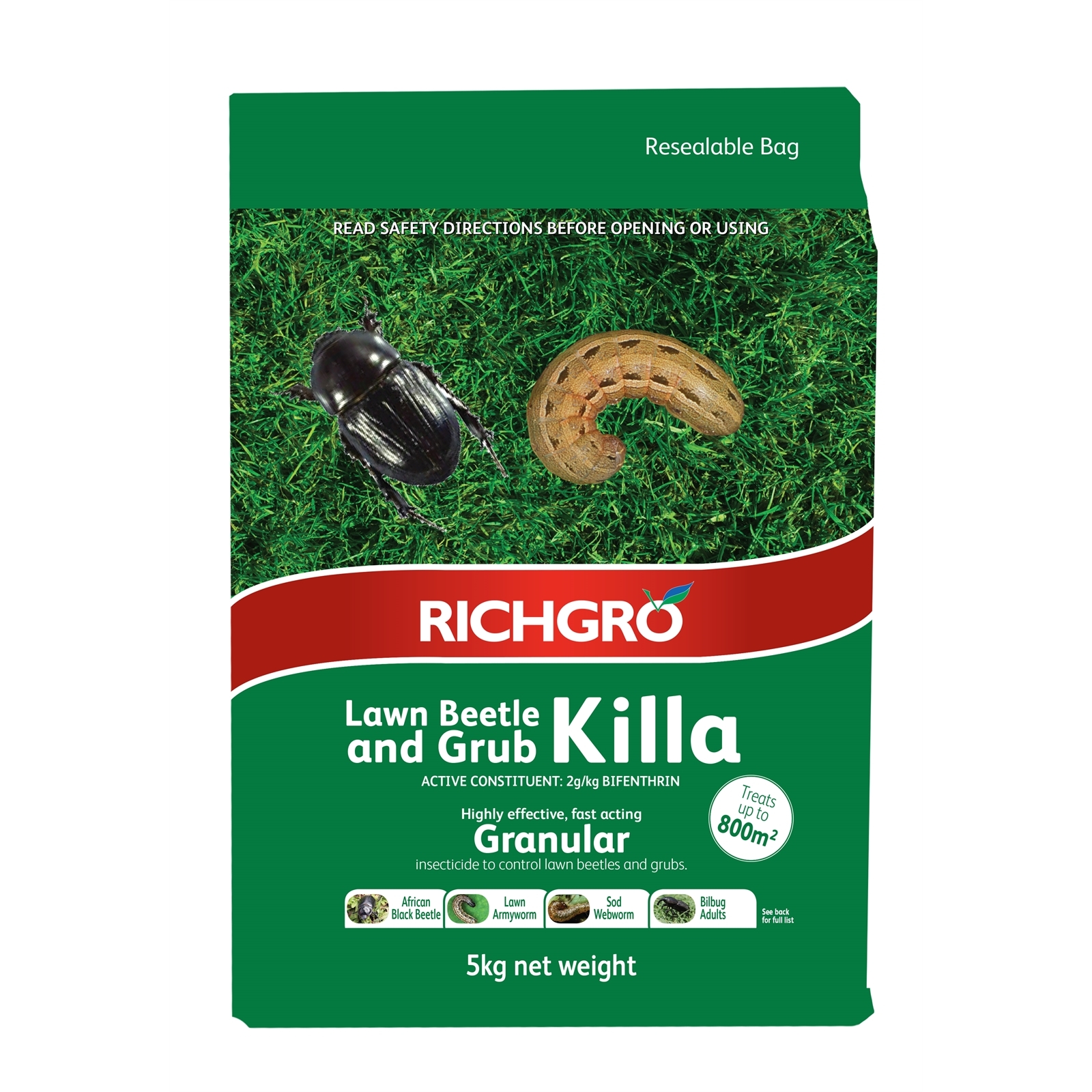 Richgro 5kg Lawn Beetle And Grub Killa