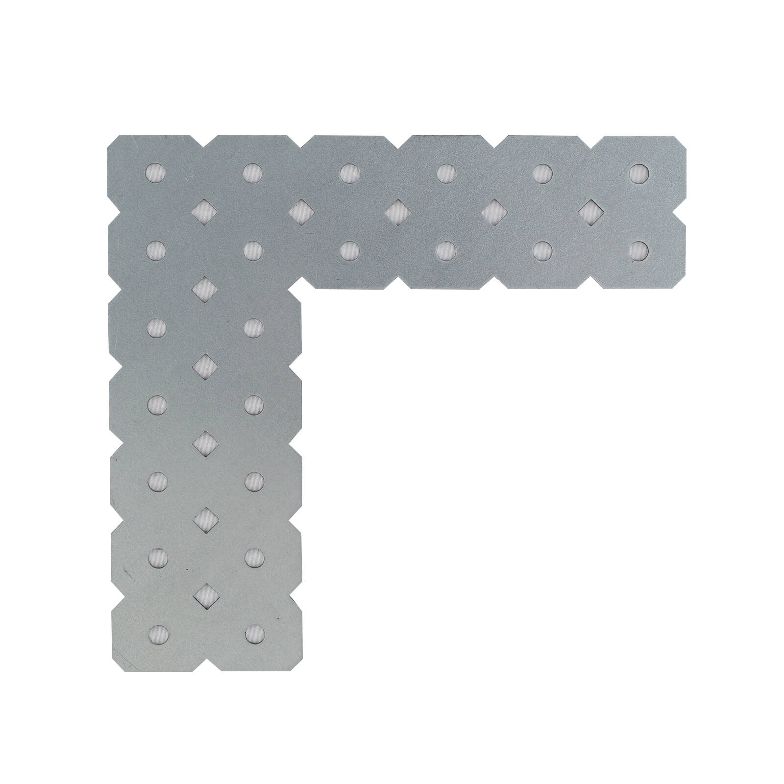 Carinya 150 x 140 x 50 x 1mm Galvanised L-Shape Make-A-Bracket 3 Carinya 150 x 140 x 50 x 1mm Galvanised L-Shape Make-A-Bracket