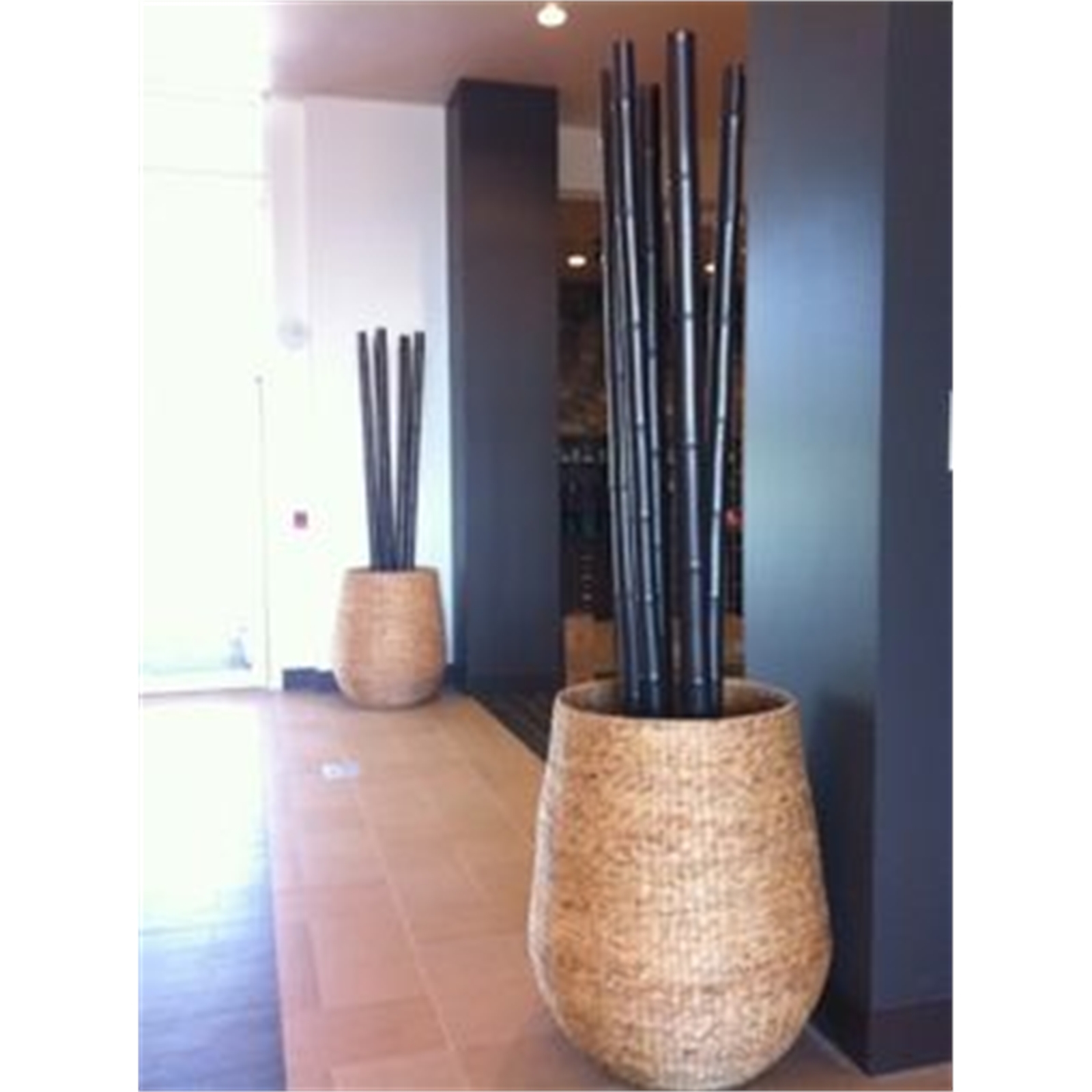 Lattice Makers 60 x 1800mm Black Bamboo Pole