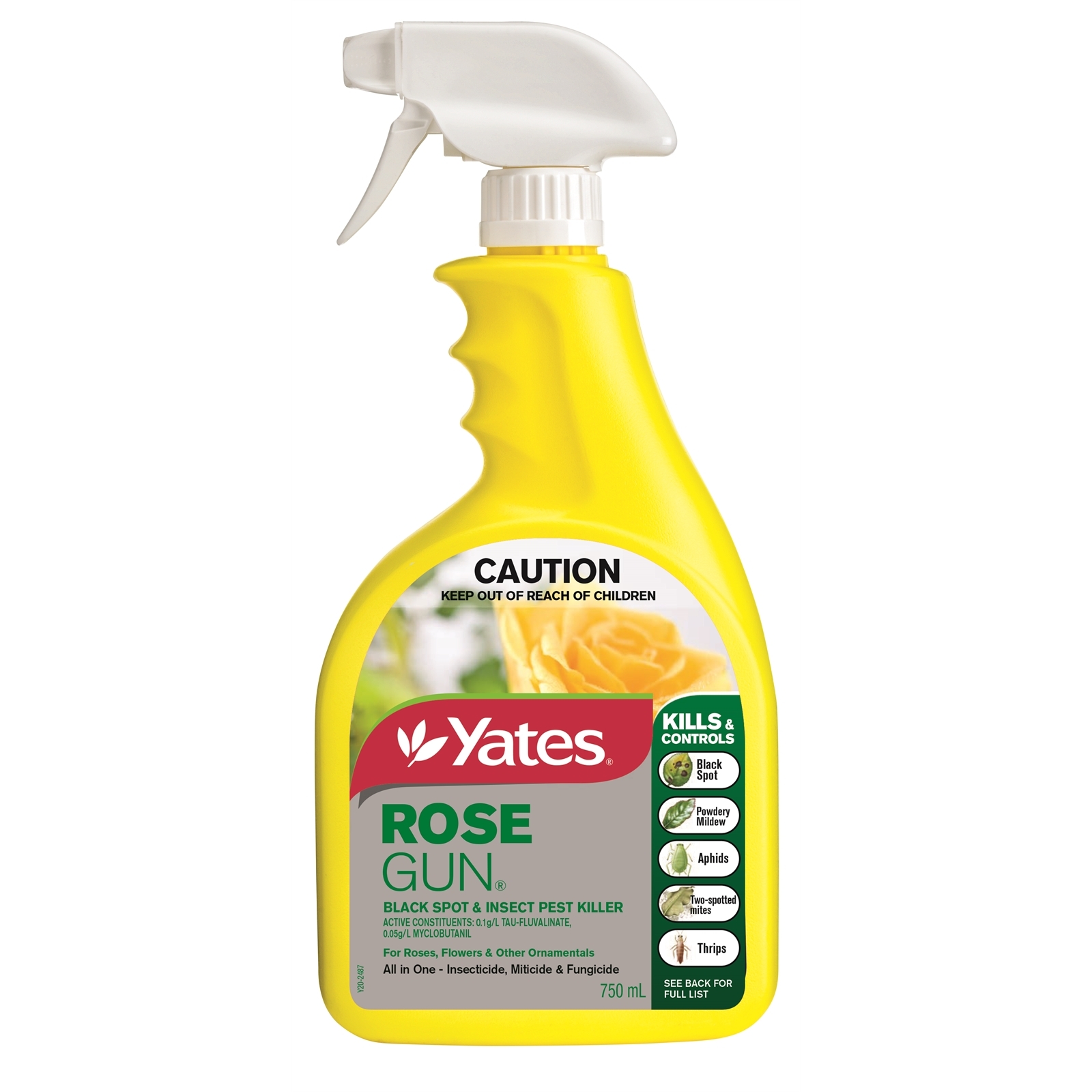 Yates 750mL Ready To Use Rose Gun Black Spot And Insect Killer