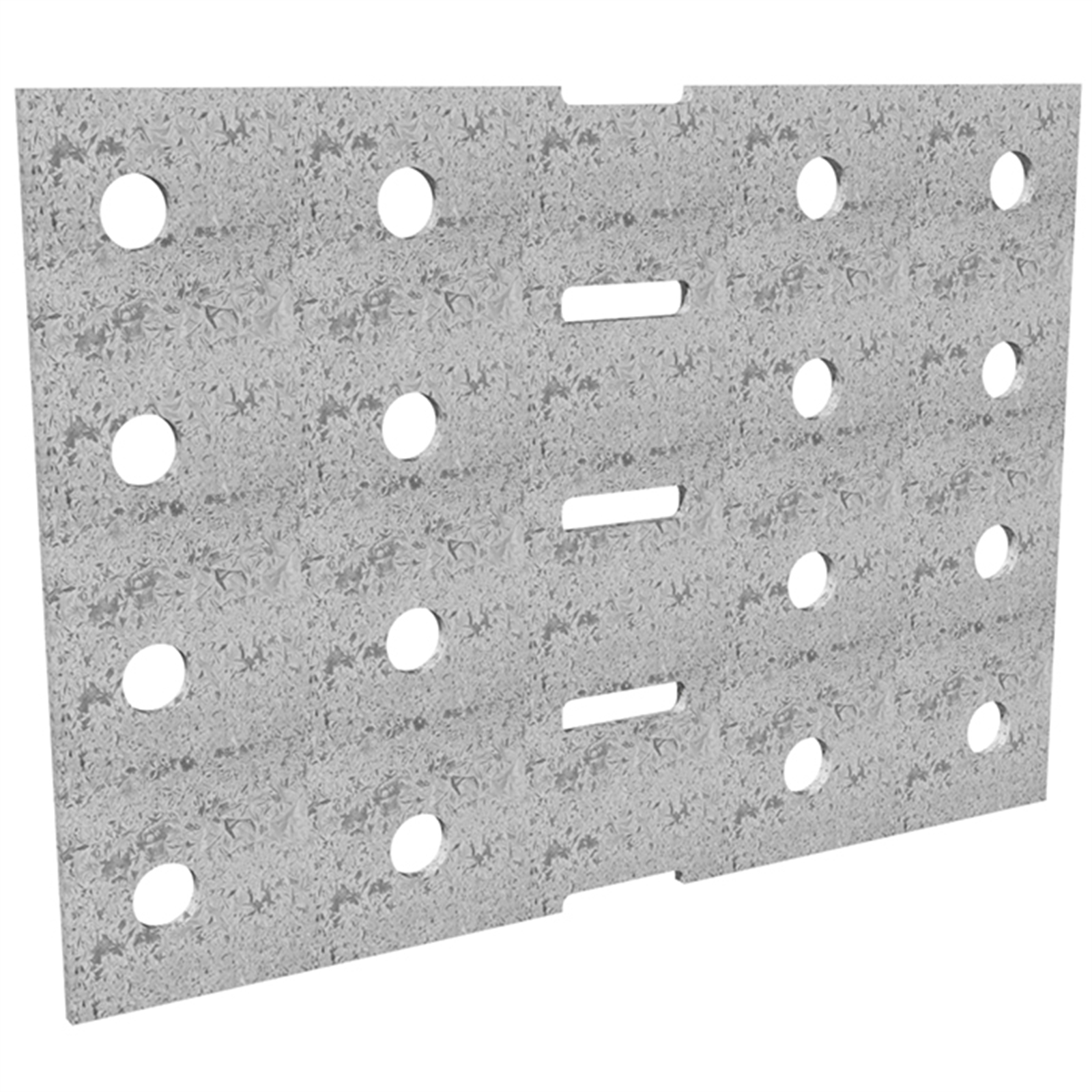 Dunnings 200 x 140mm M10 Galvanised Bracket Plate