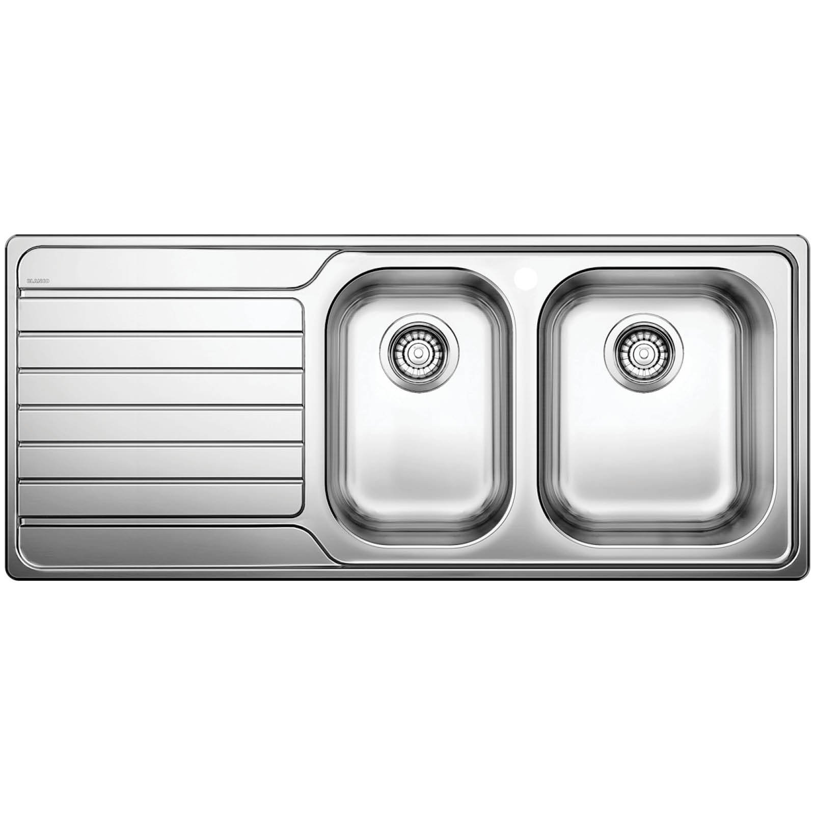 Blanco 1160mm Stainless Steel Dinas 8S Right Hand Bowl Sink