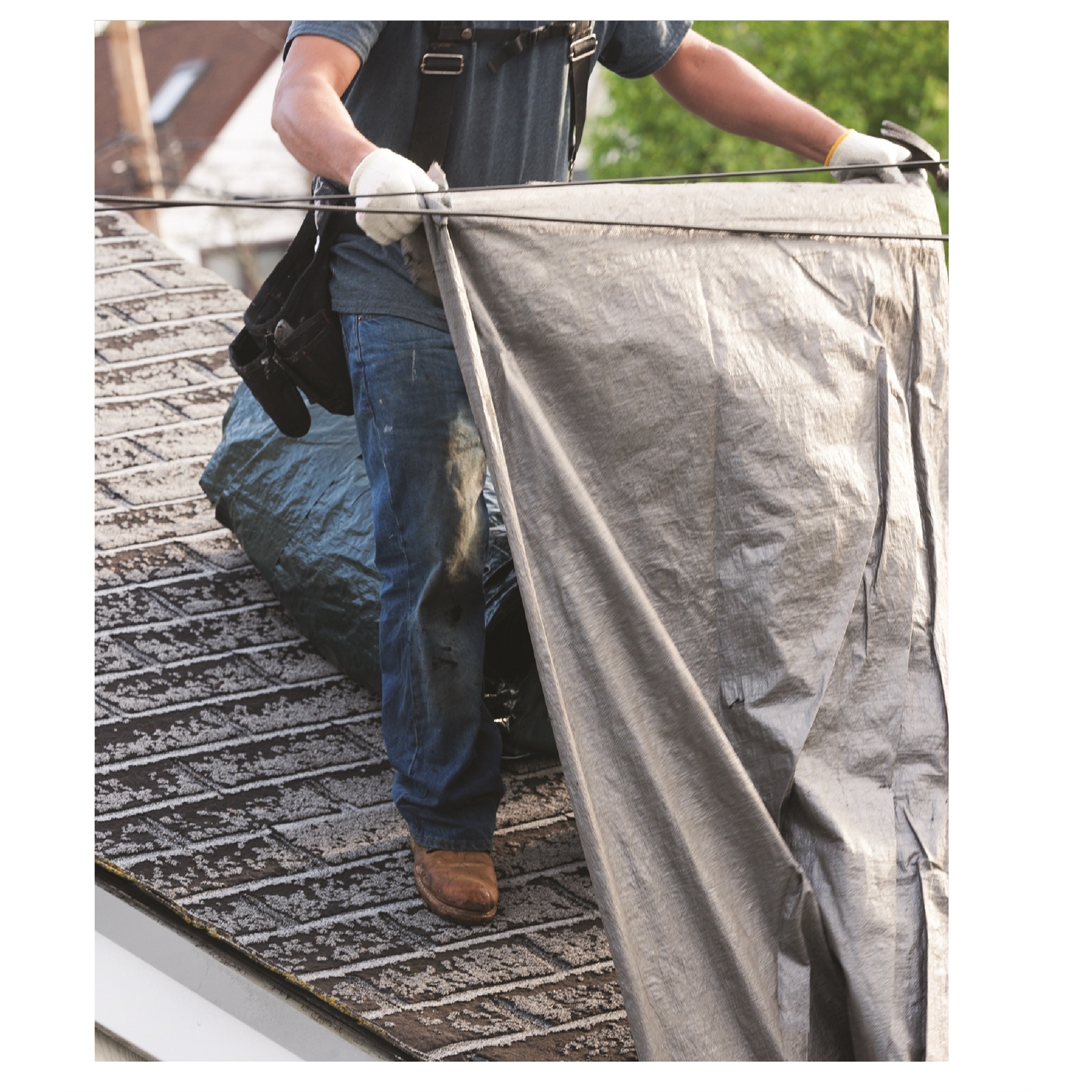 Polytuf 10.9 x 12.2m Extra Heavy Duty Tarpaulin 7 Polytuf 10.9 x 12.2m Extra Heavy Duty Tarpaulin