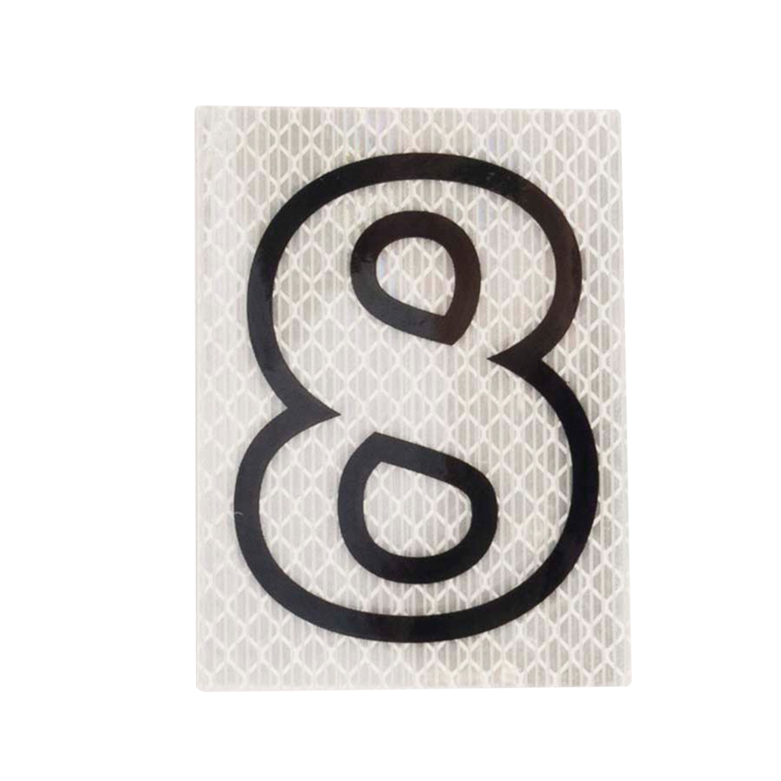 Sandleford 80mm Self Adhesive Night Shine House Number 8
