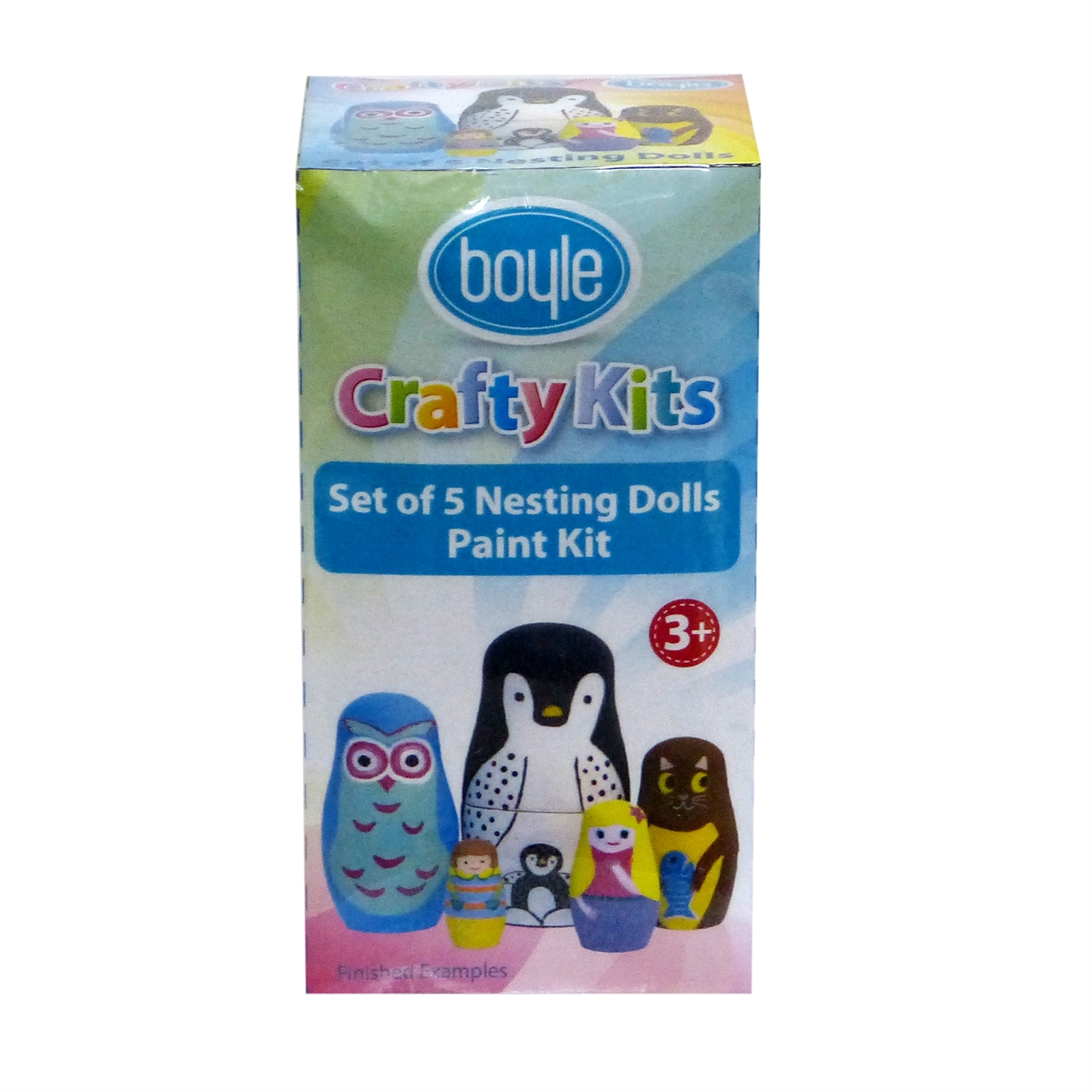 Boyle Nesting Dolls Craft Paint Kit - 5 Pack