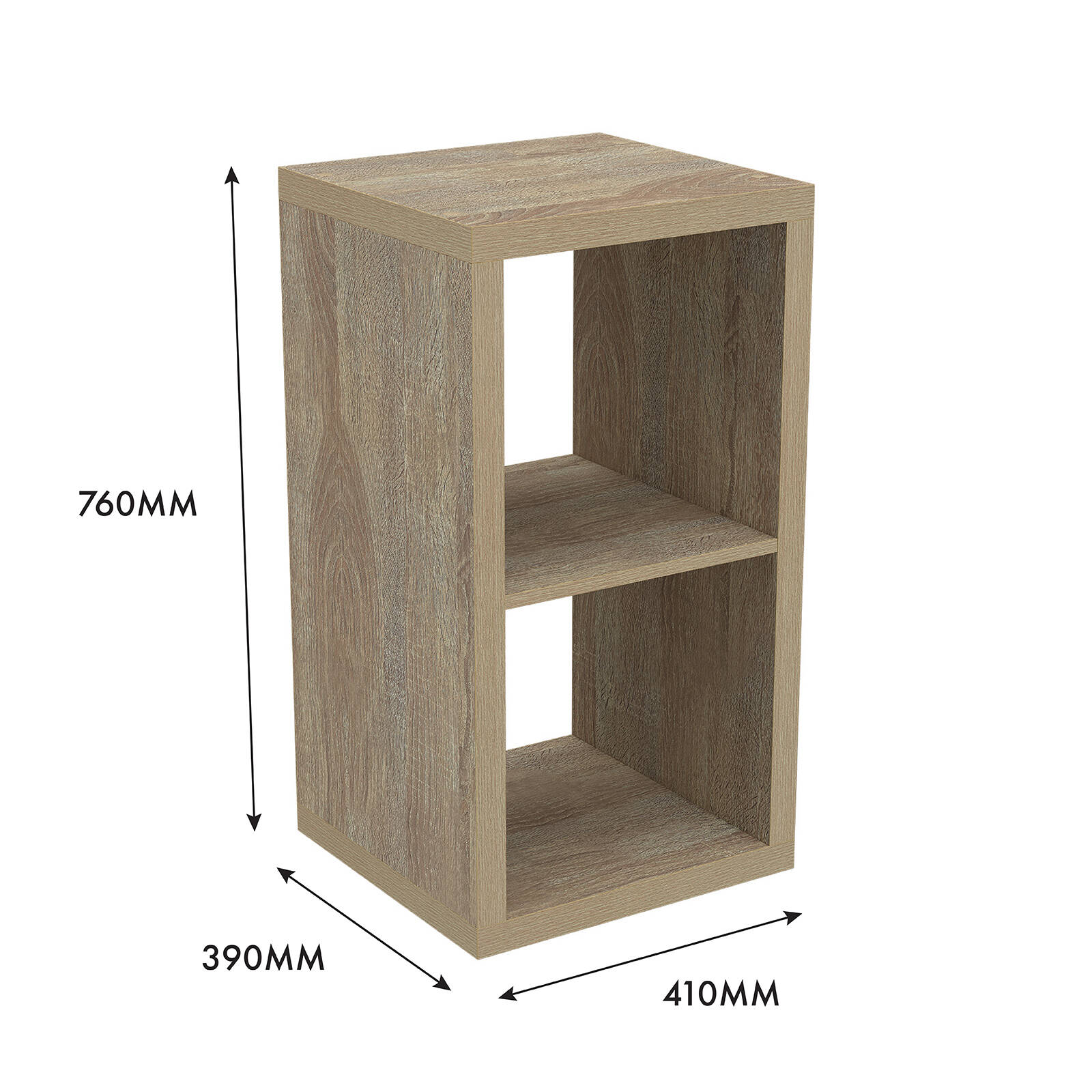 Flexi Storage Clever Cube 410 x 760 x 390mm Oak 1 x 2 Storage Unit 5 Flexi Storage Clever Cube 410 x 760 x 390mm Oak 1 x 2 Storage Unit