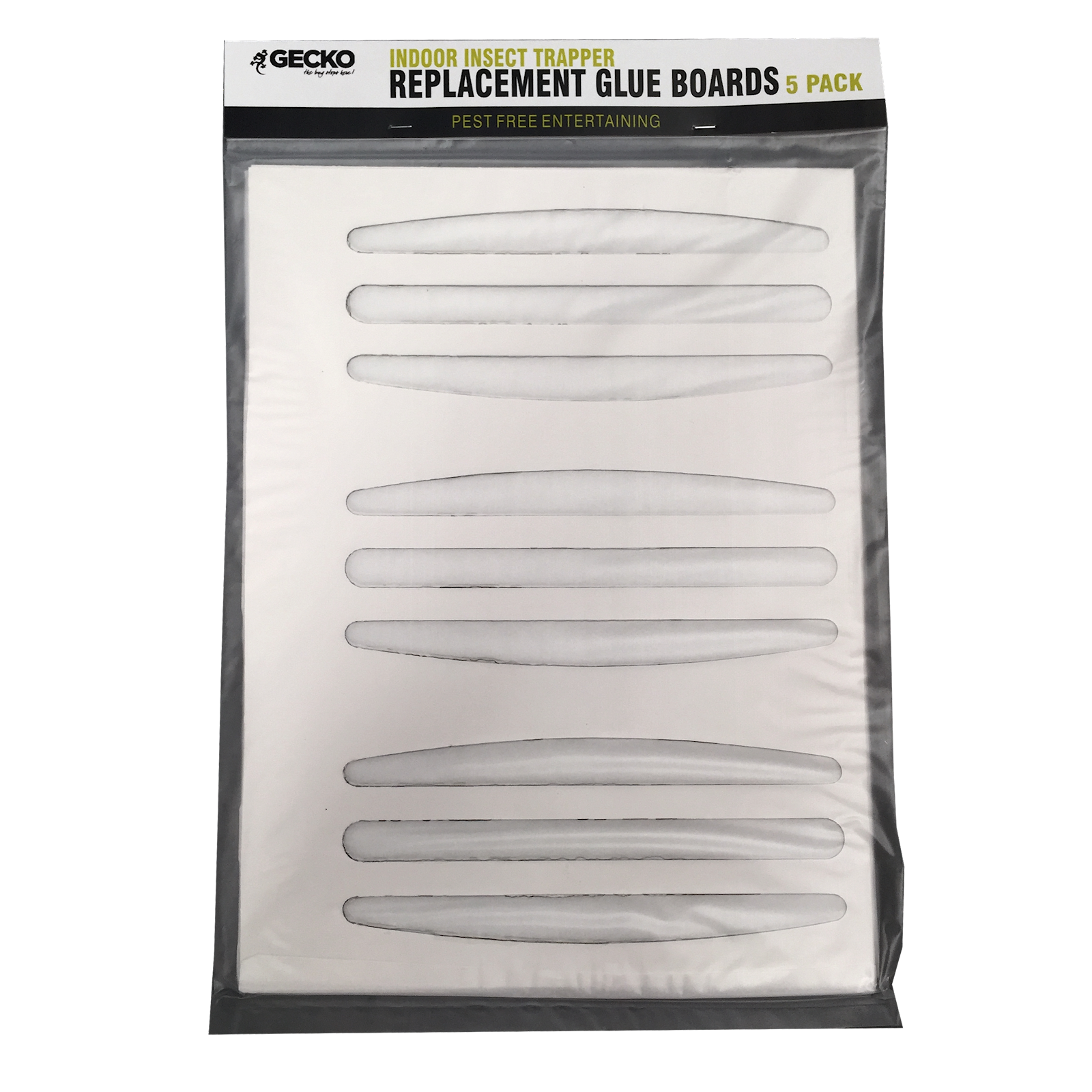 Gecko Sticky Glue Insect Trapper Glue Boards - 5 Pack