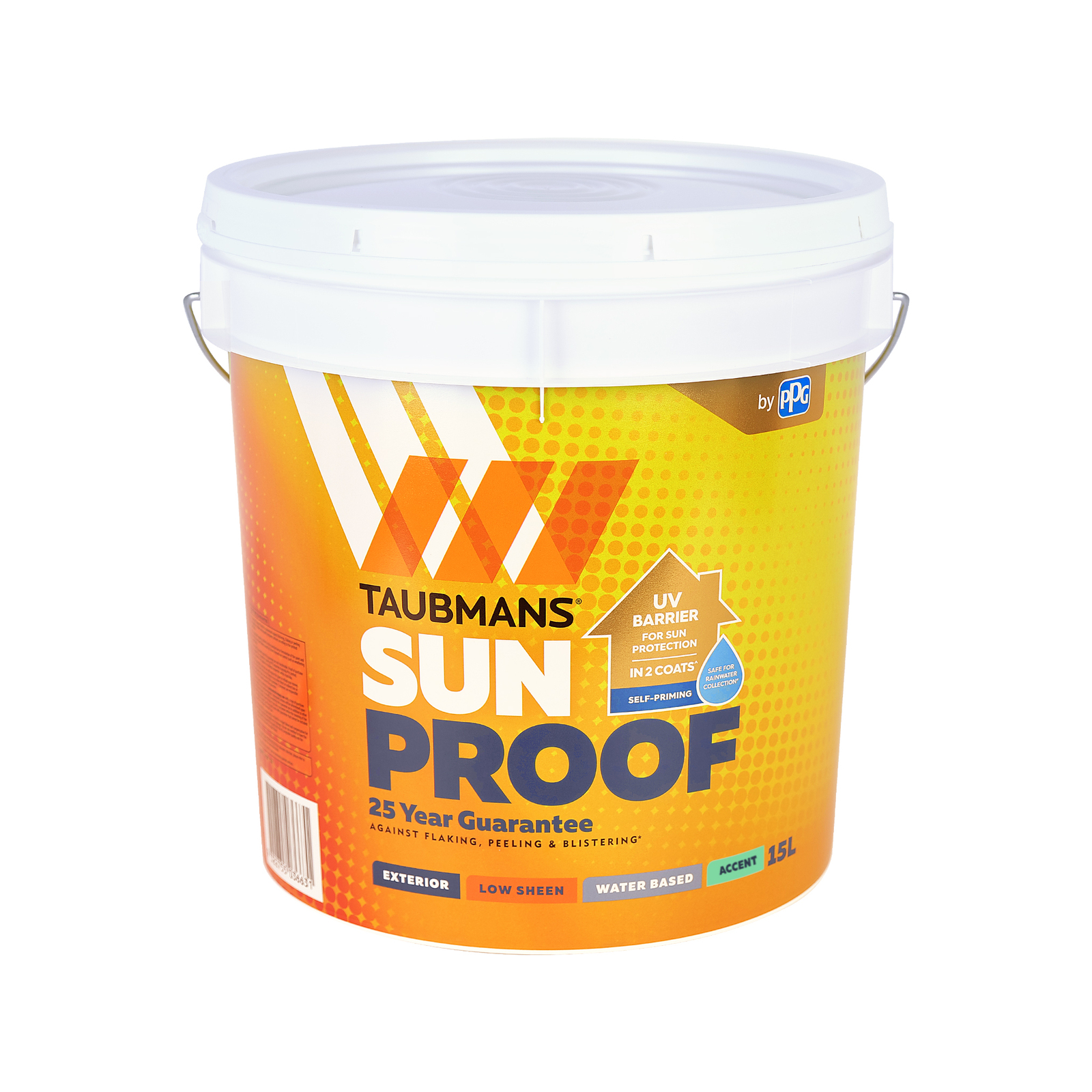 Taubmans 15L Accent Low Sheen Sunproof Exterior Paint
