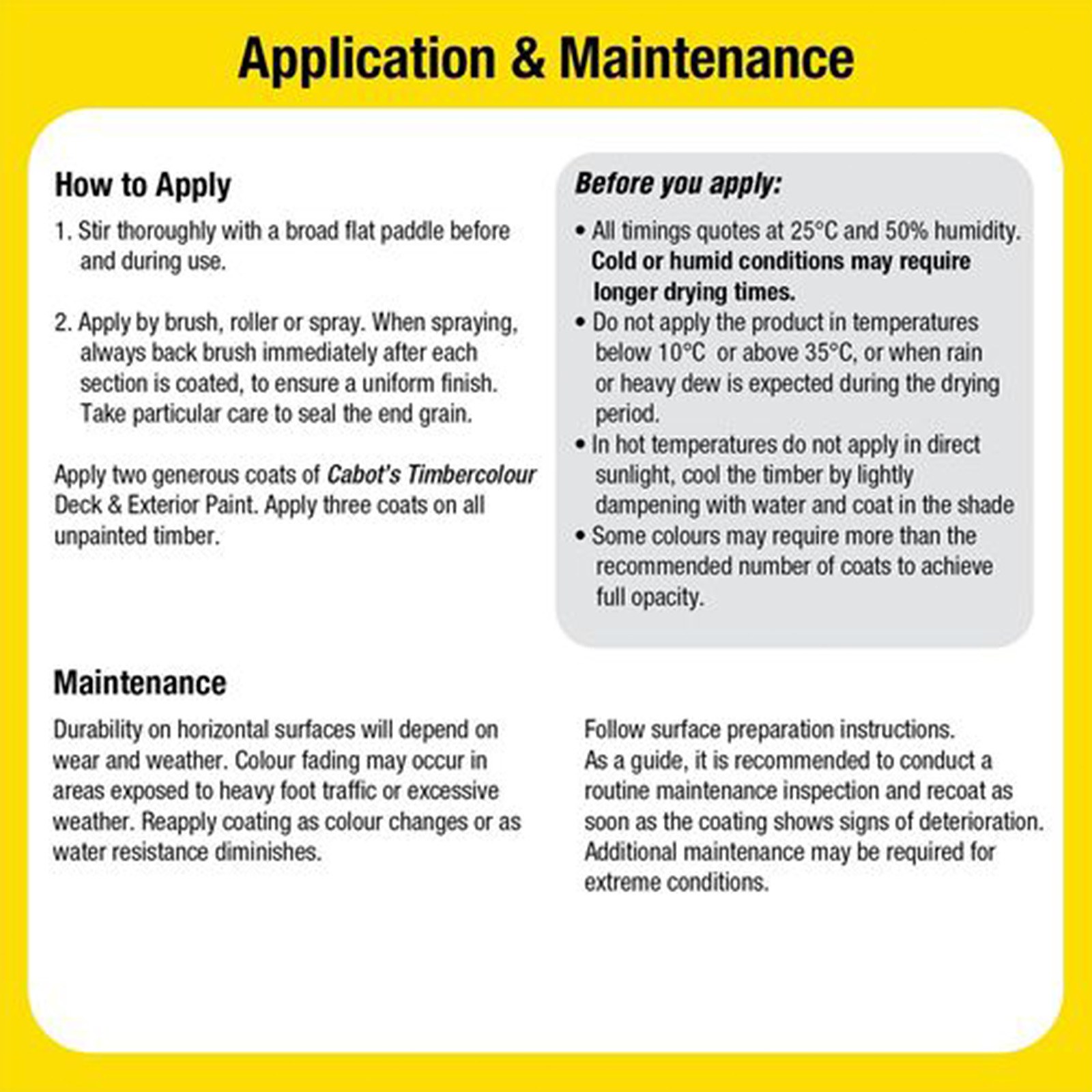 Cabot's 10L White Timbercolour Deck And Exterior Paint 3 Cabot's 10L White Timbercolour Deck And Exterior Paint