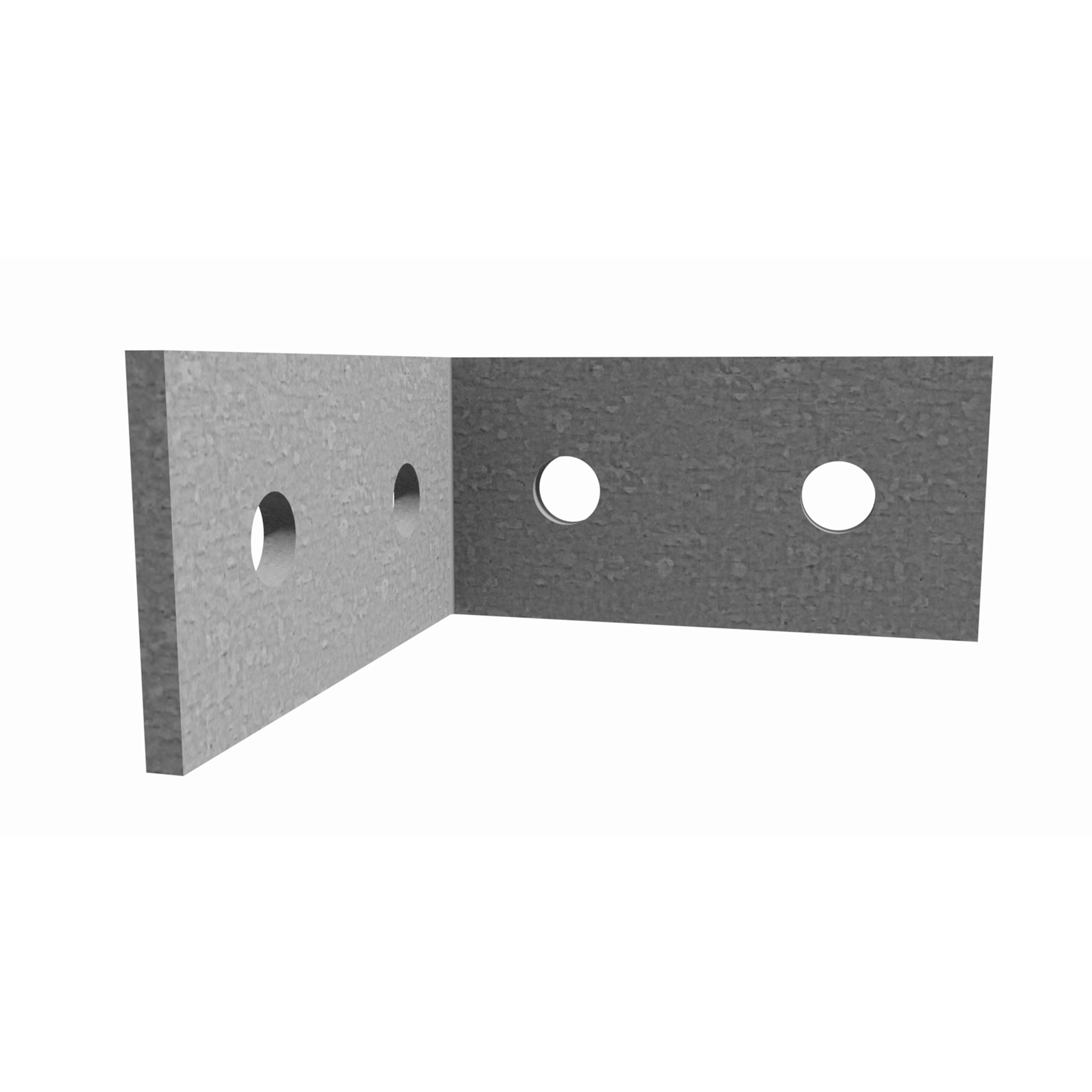Dunnings 100 x 100 x 50 x 5mm M12 Galvanised Angle Bracket