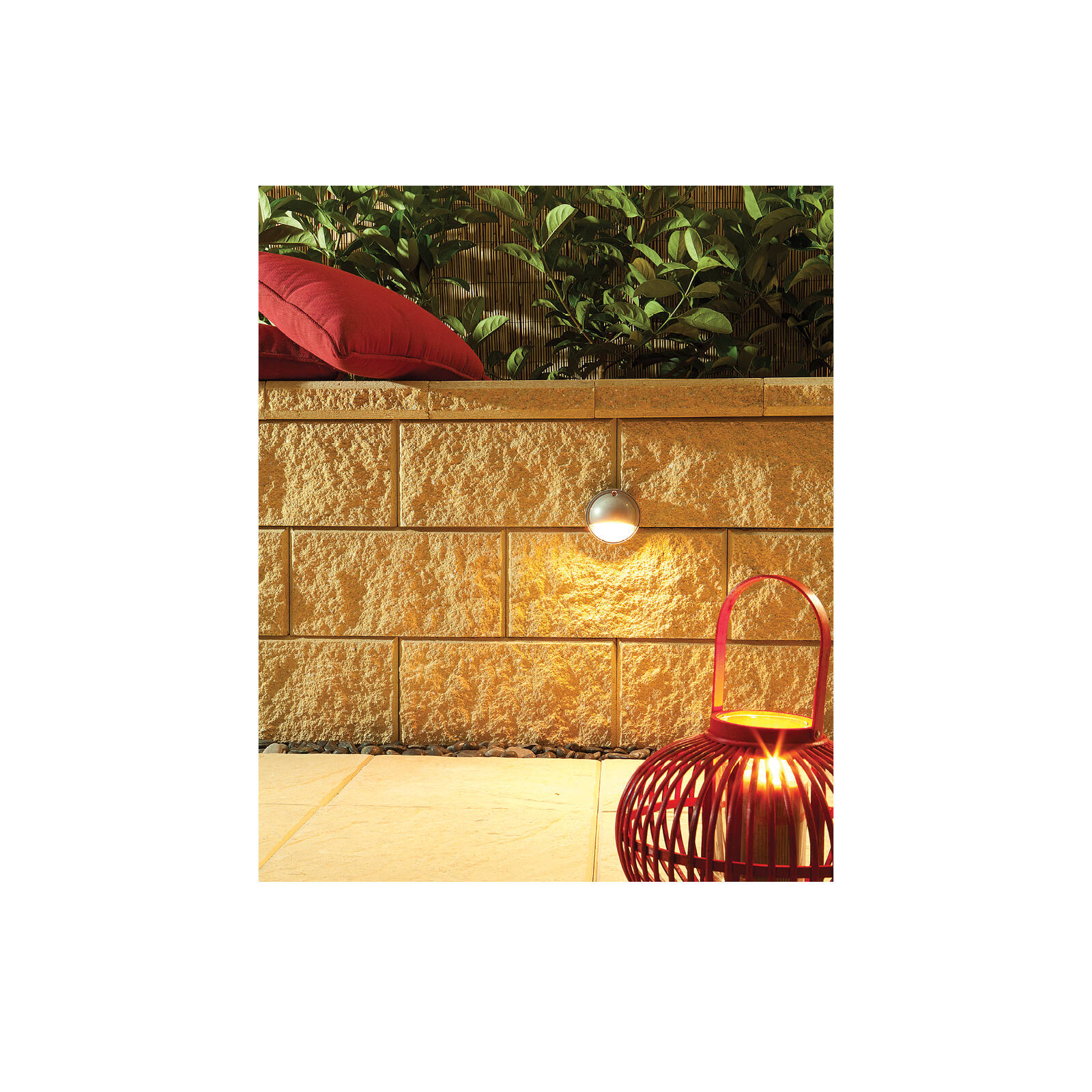Adbri Masonry 390 x 200 x 215mm Sunstone Versawall Left Corner Block