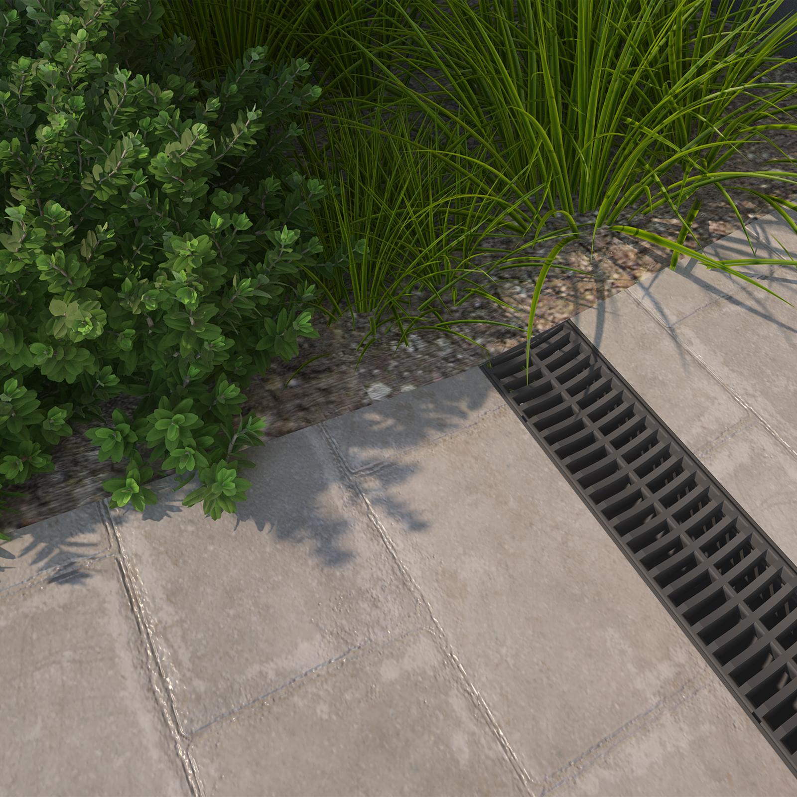 Everhard EasyDRAIN Polymer Grate And Corner