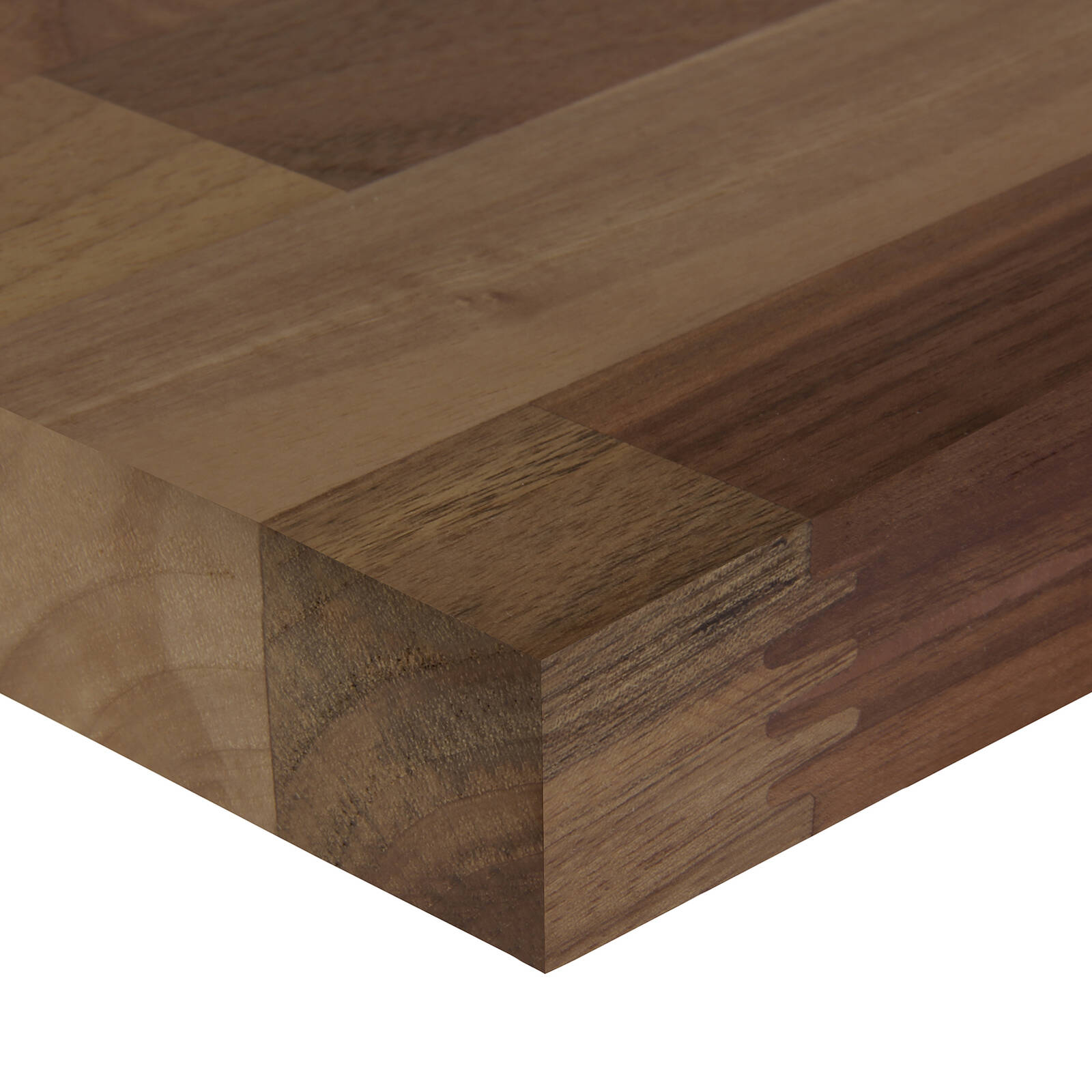 Think Benchtops 3005 x 600 x 32mm European Walnut Timber Modular Benchtop