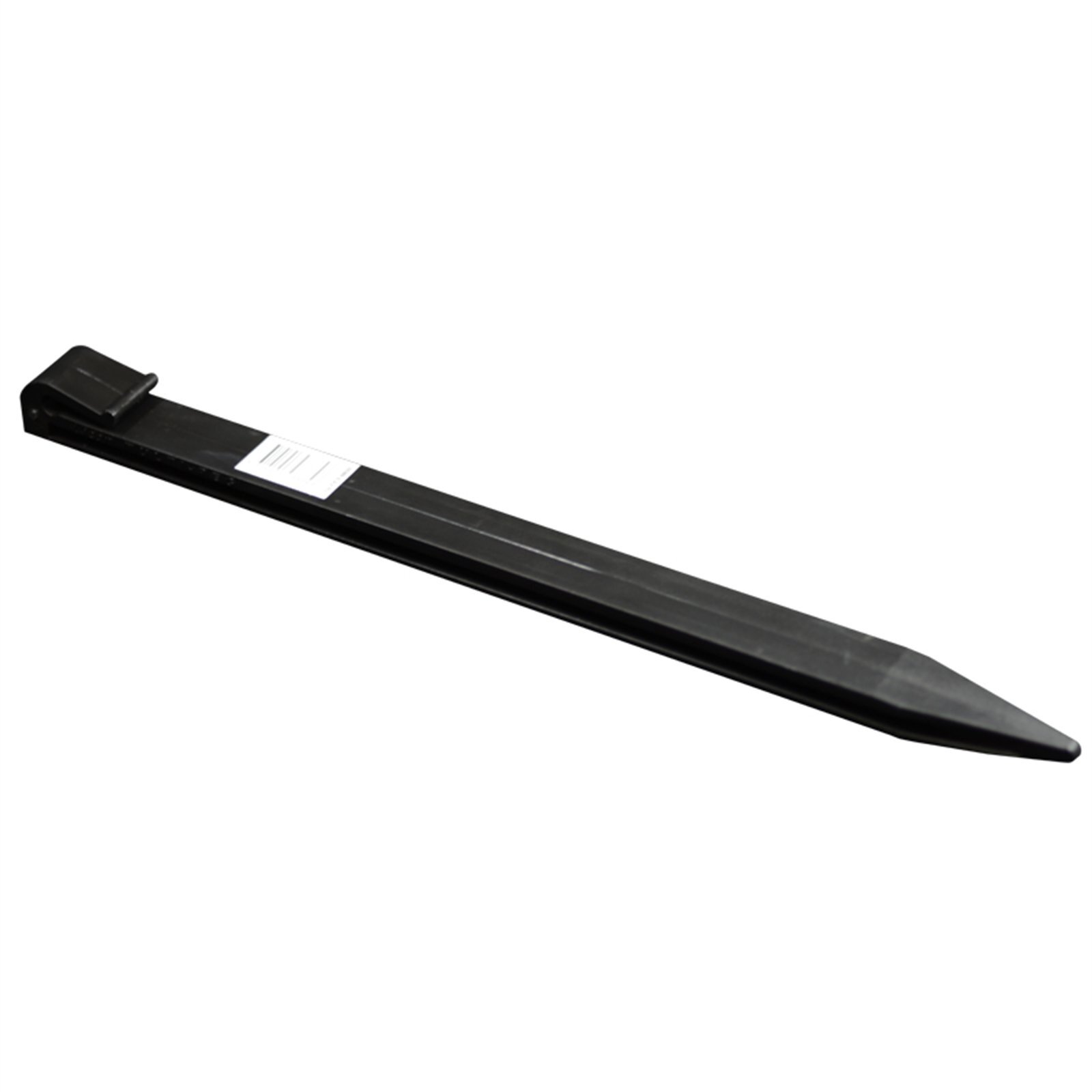 Icon Plastics 380 x 26mm Black Garden Edge Multi Peg - Black