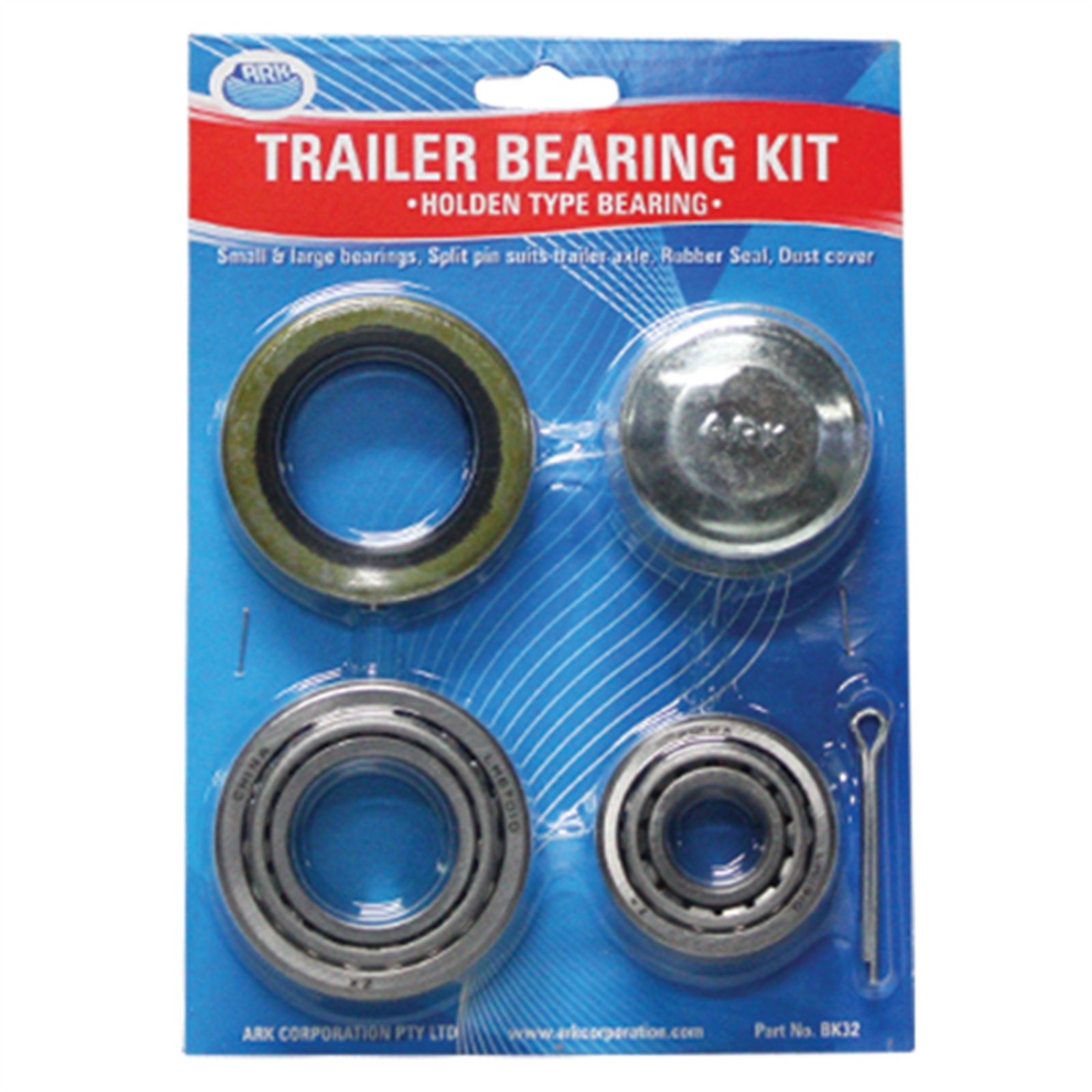 Ark Ford Type Trailer Bearing Kit