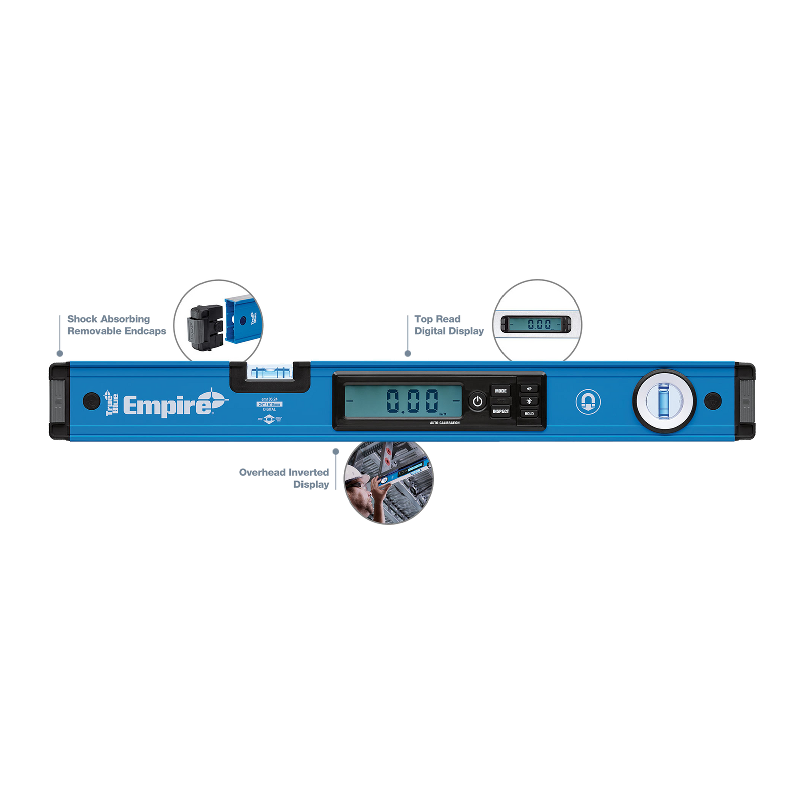 Empire 1200mm Digital Spirit Level 3 Empire 1200mm Digital Spirit Level
