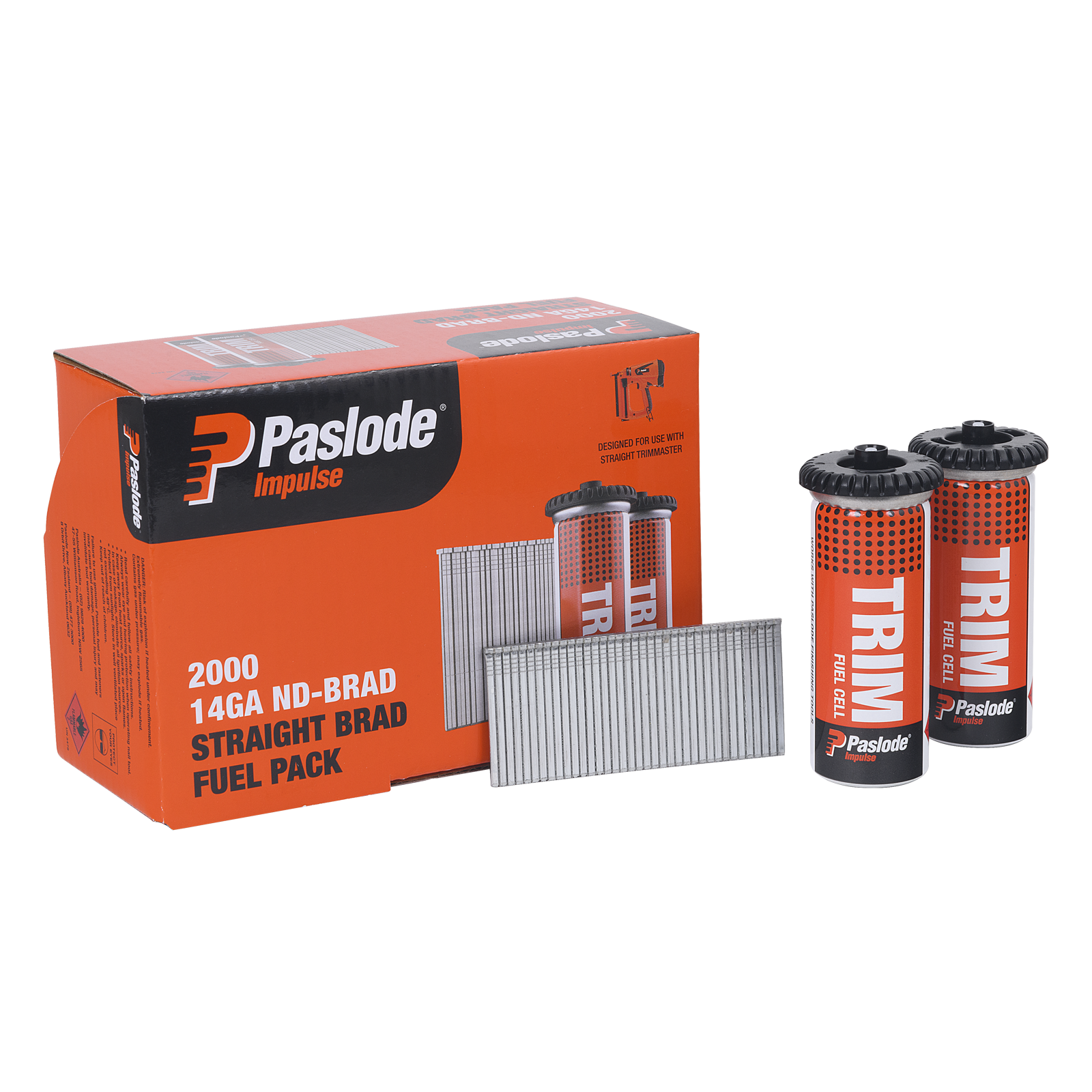 Paslode 14g x 38mm ND Brad With Fuel - 2000 Pack