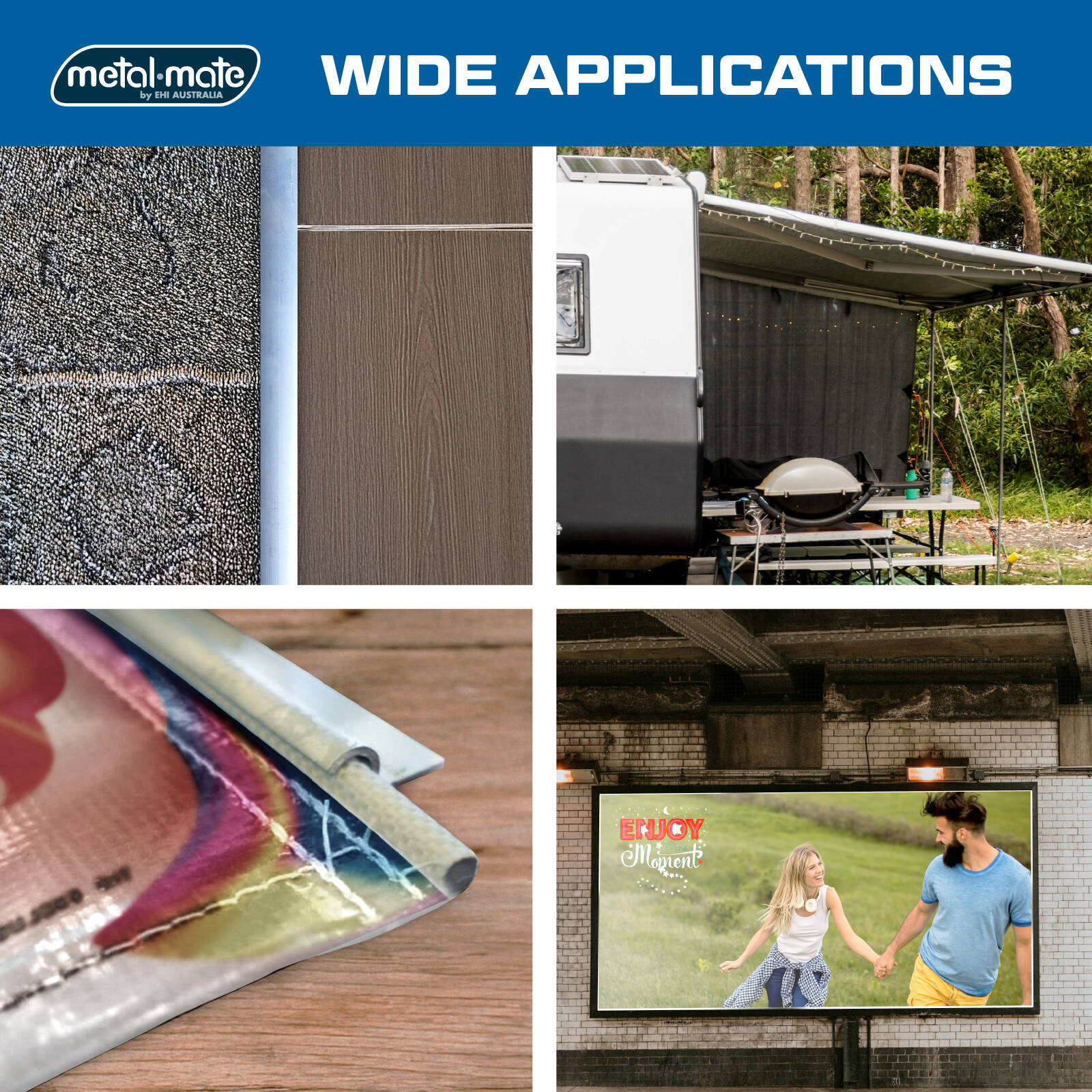 Metal Mate 27.95 x 12.7 x 1.7mm 1m Silver Aluminium Section Sail Track 5 Metal Mate 27.95 x 12.7 x 1.7mm 1m Silver Aluminium Section Sail Track