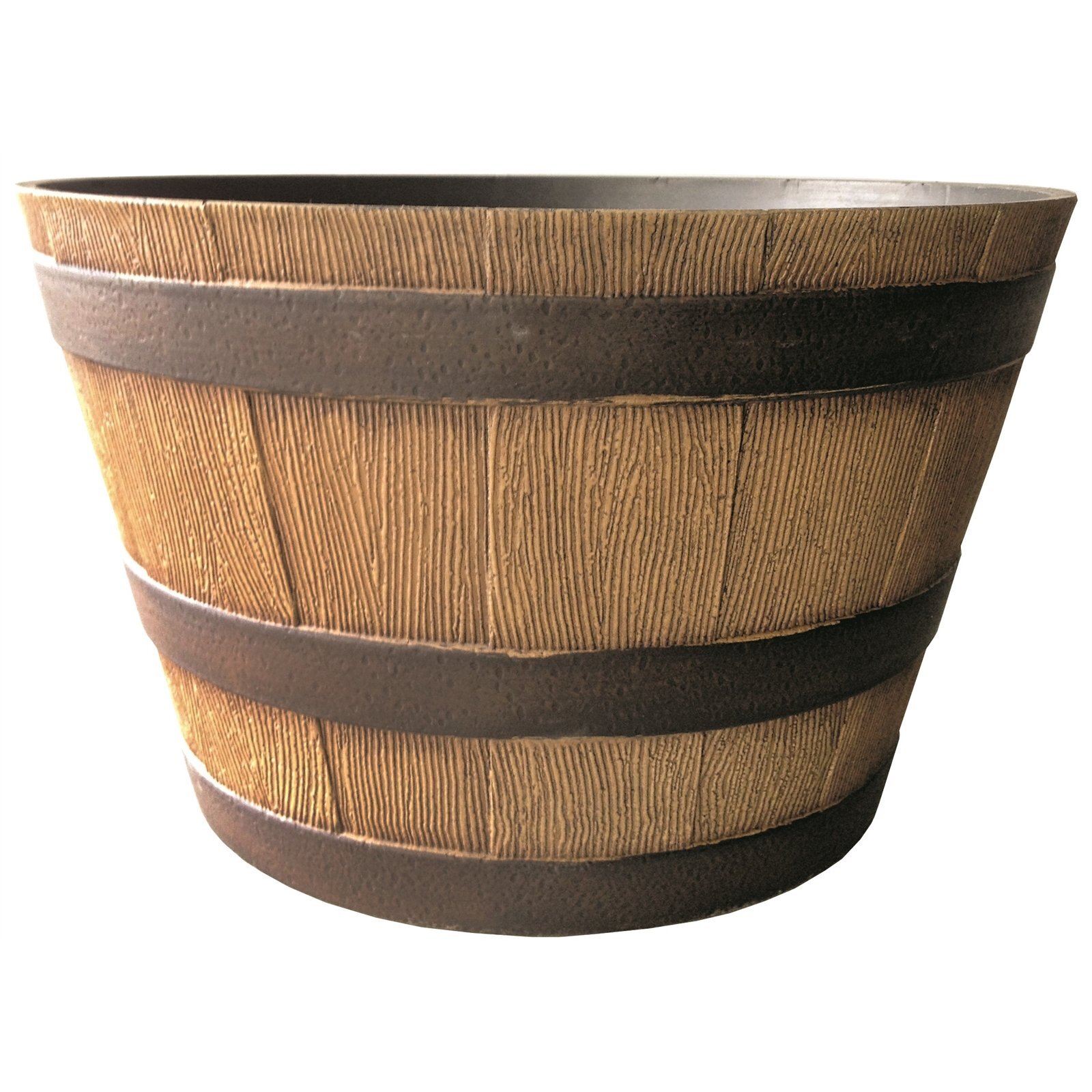 Northcote Pottery 52cm Oak Whiskey Barrel