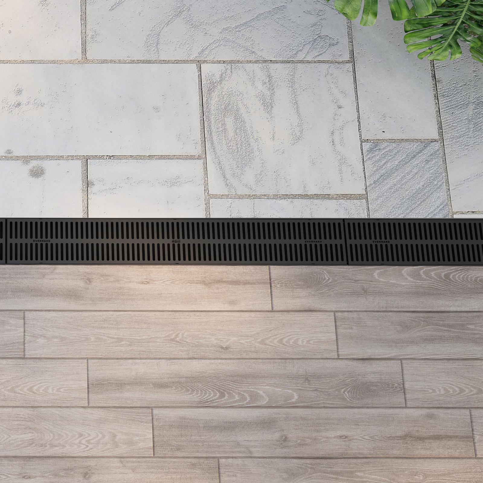 Everhard EasyDRAIN Compact Polymer Grate And Tee 3 Everhard EasyDRAIN Compact Polymer Grate And Tee