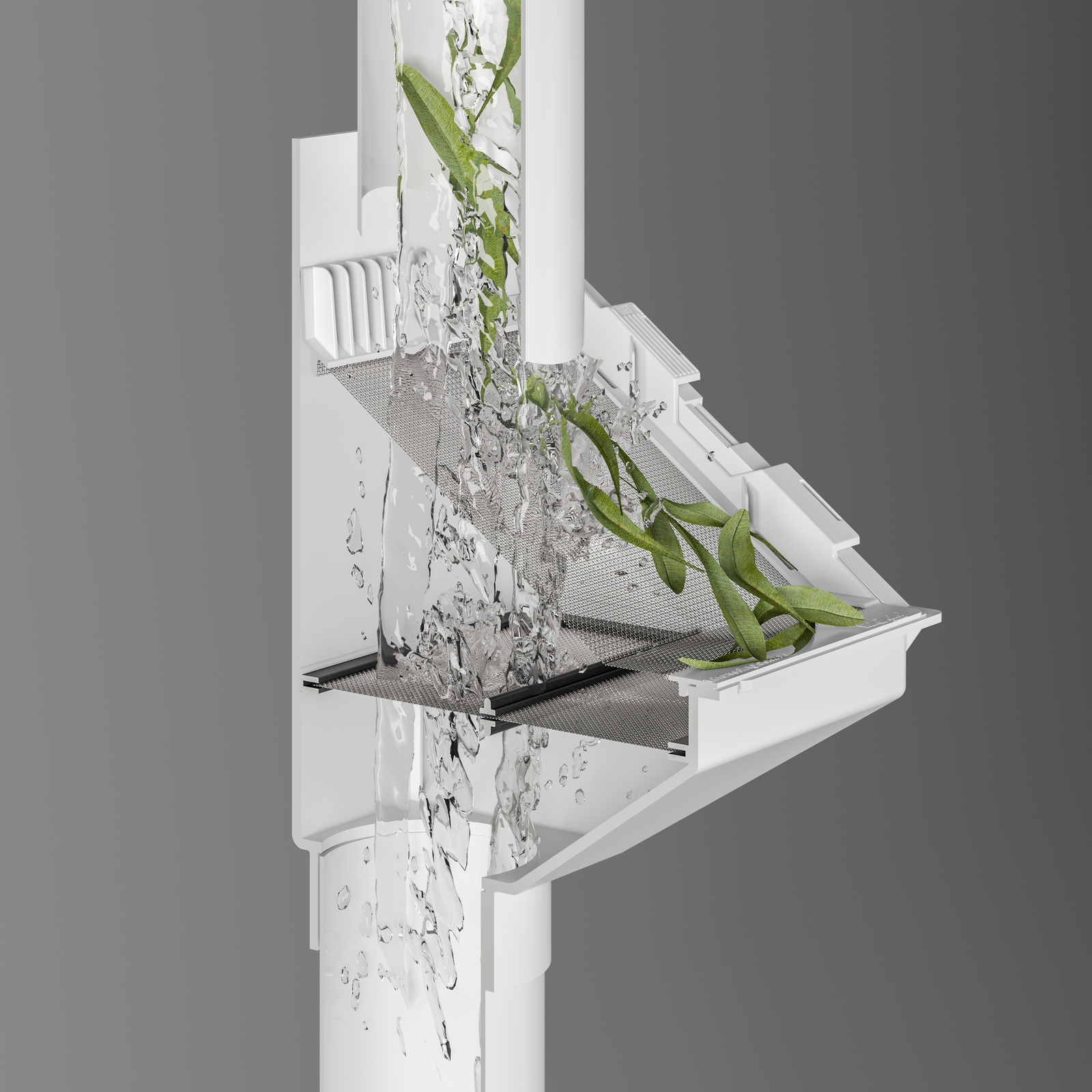 Rain Harvesting 100mm Leaf Eater Plus Rain Head 8 Rain Harvesting 100mm Leaf Eater Plus Rain Head