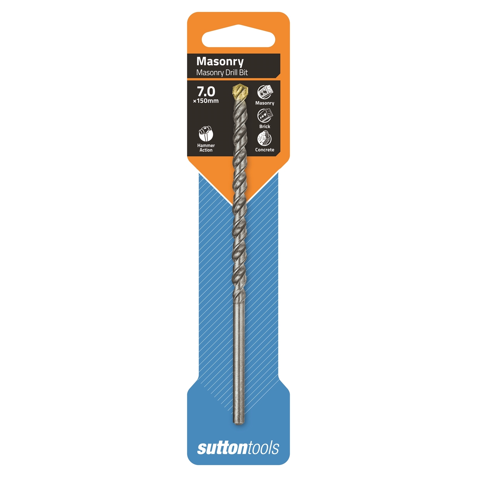 Sutton Tools 7 x 150mm SB TCT Masonry Drill Bit