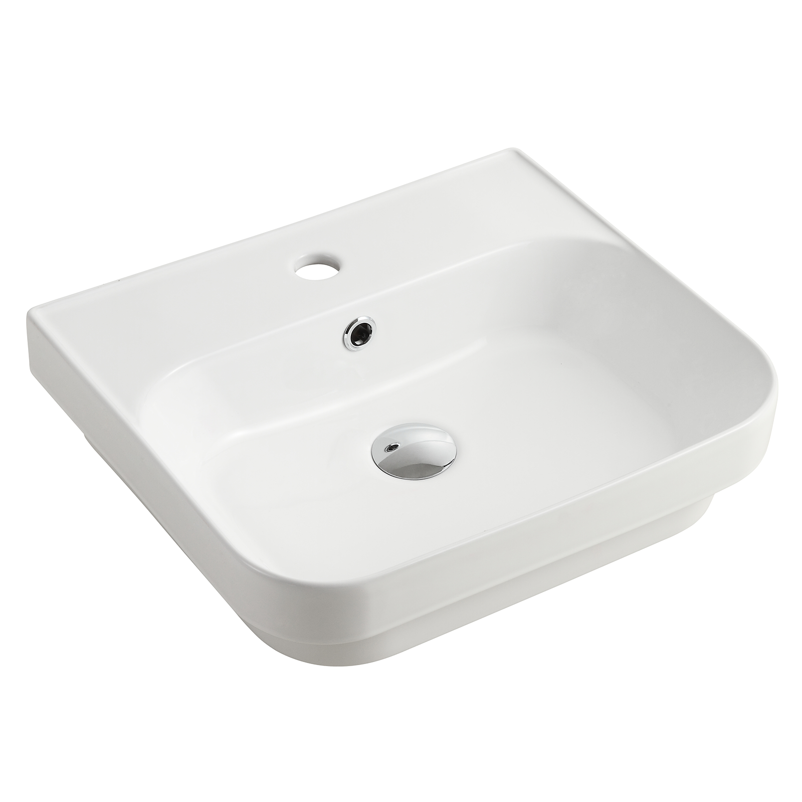Everhard Nugleam 1TH Rectangle Inset Basin