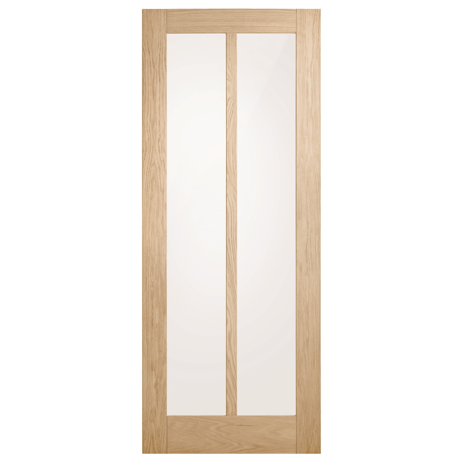 Corinthian 2340 x 920 x 35mm Internal Door White Oak Moda Translucent Glass AMODG17 - 920mm
