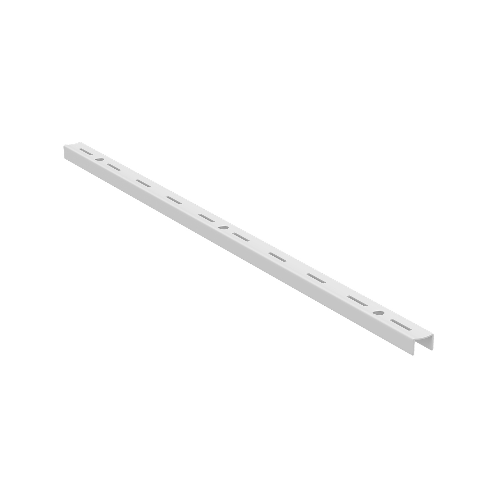 Flexi Storage Home Solutions 500mm White Single Slot Wall Strip