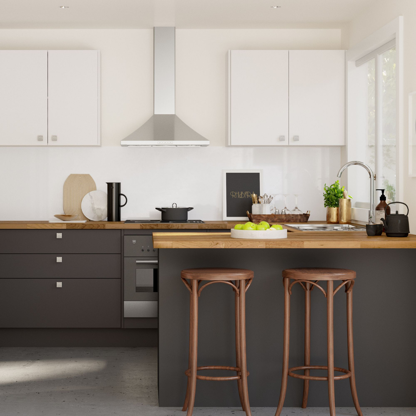 Kaboodle 2400mm Grey Spice Kickboard