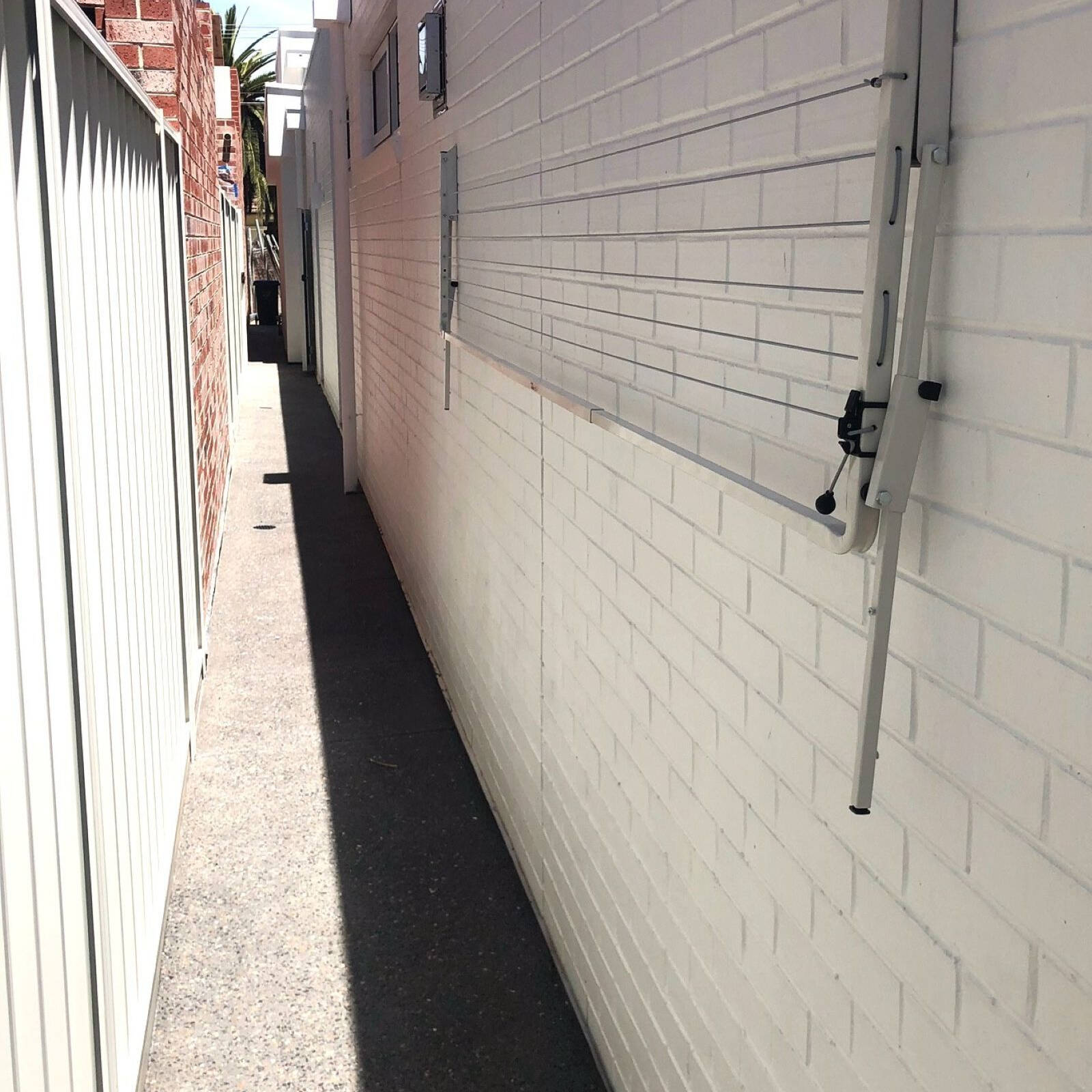 Austral 19.6m Woodland Grey Slenderline20 Single Fold Down Clothesline