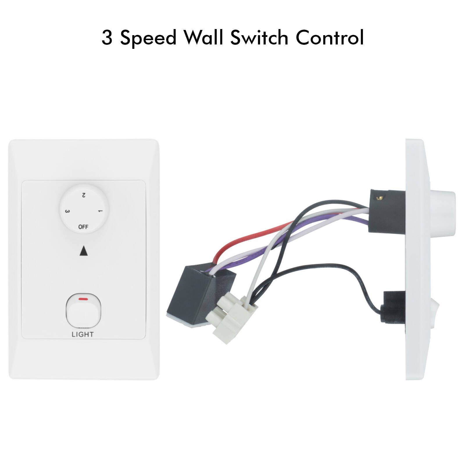 Mercator 130cm Brushed Steel 4 Blade Grange Ceiling Fan With Light 3 Mercator 130cm Brushed Steel 4 Blade Grange Ceiling Fan With Light