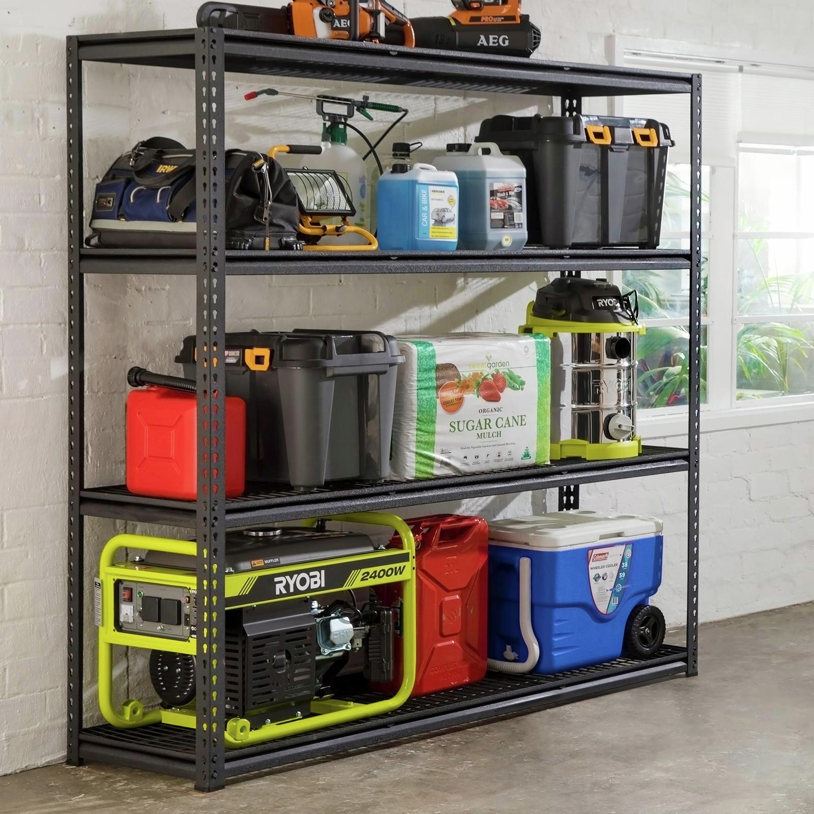 Pinnacle 1830 x 1820 x 540mm 4 Tier Heavy Duty Shelving Unit