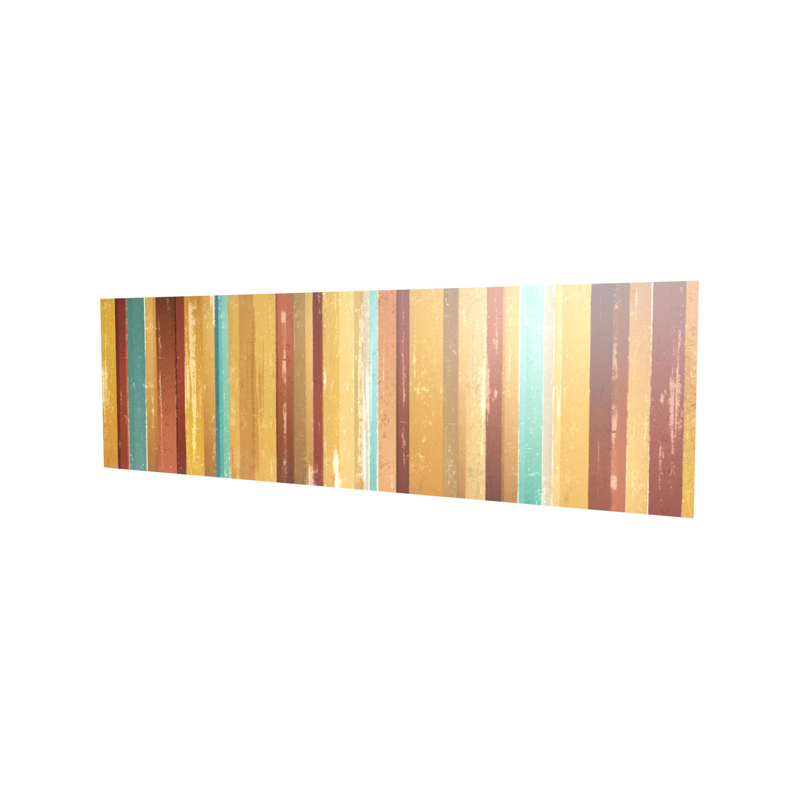 Bellessi 1220mm x 3050mm x 6mm Motiv Polymer Bathroom Panel - Allsorts Yellow