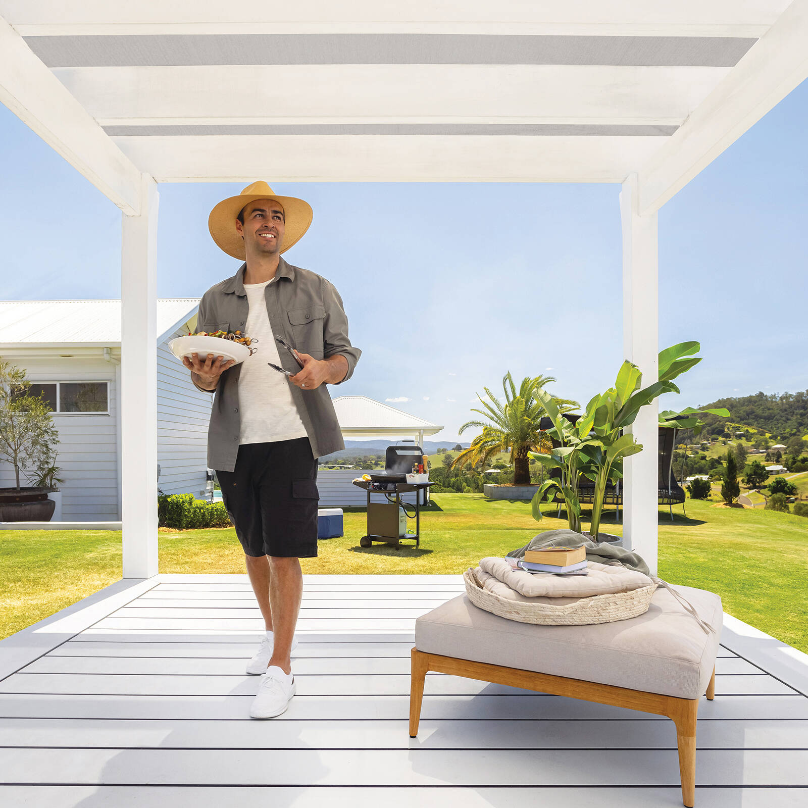 Coolaroo 3.66m Wide Stone Heavy-Duty Sun Protection Shade Cloth 90% UV block- P/Mtr 3 Coolaroo 3.66m Wide Stone Heavy-Duty Sun Protection Shade Cloth 90% UV block- P/Mtr