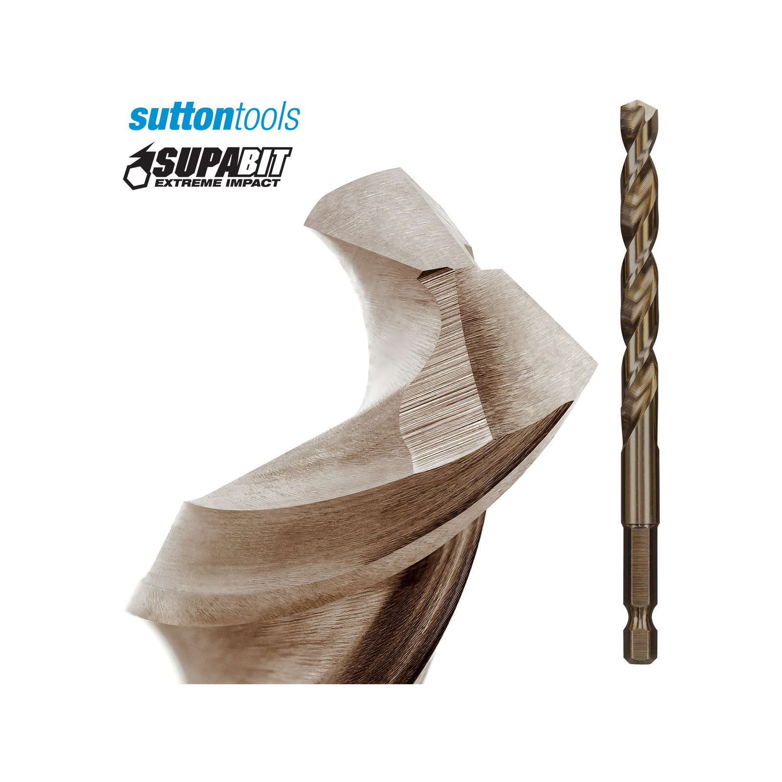 Sutton Tools 4mm Supabit Impact Drill Bit 4 Sutton Tools 4mm Supabit Impact Drill Bit