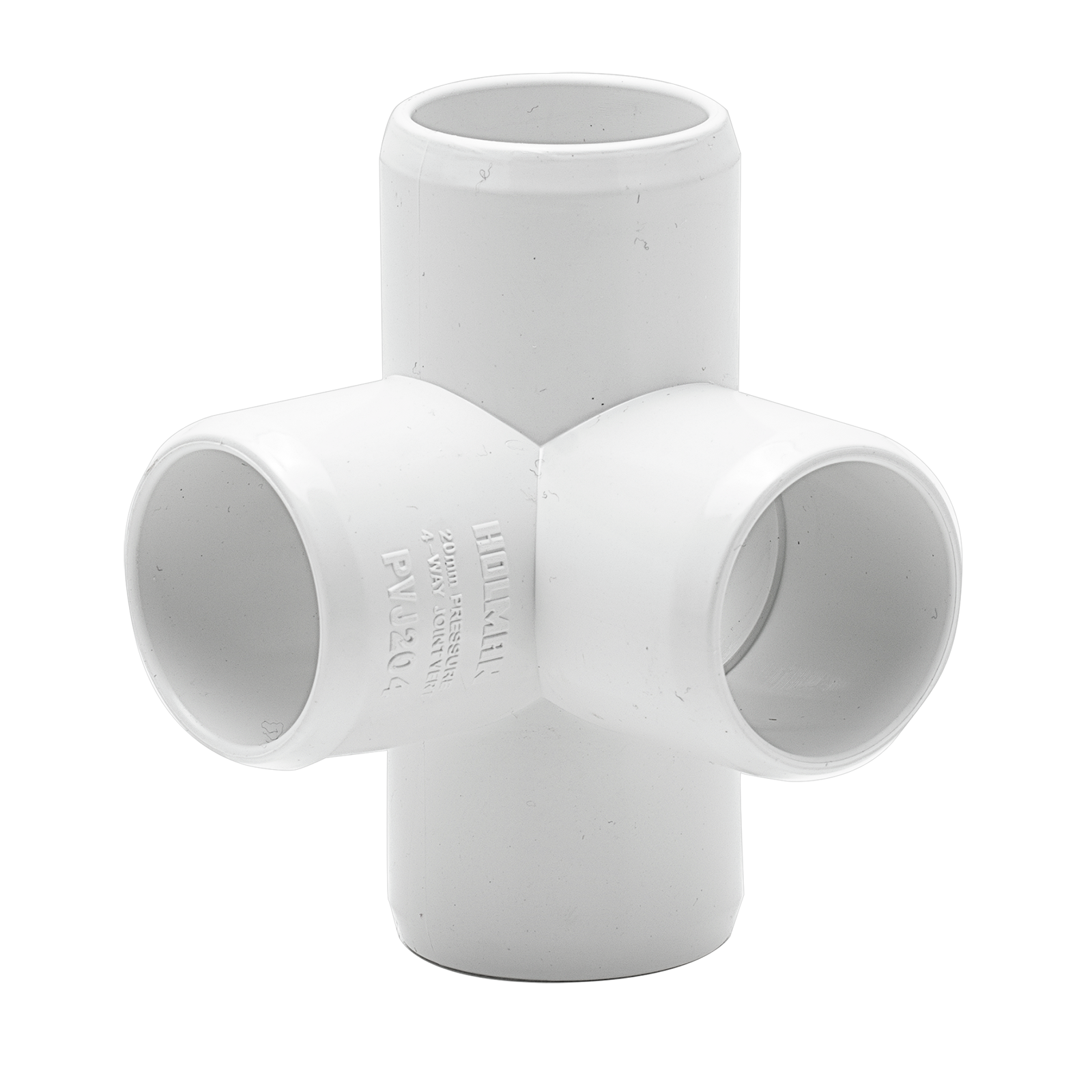 Holman 20mm EzyFit 4 Way PVC Joint