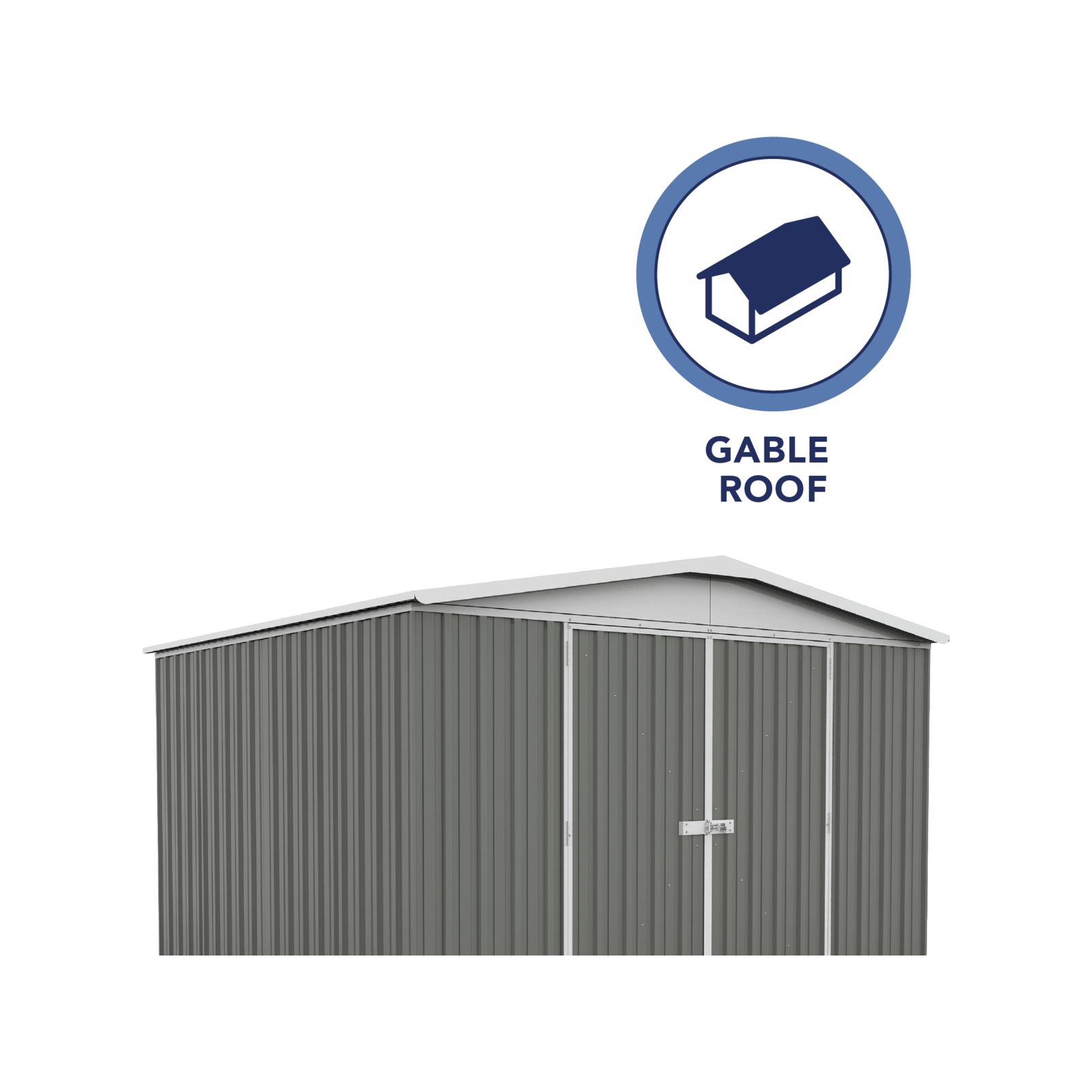 Absco Sheds 3.0 x 2.92 x 2.06m Woodland Grey Regent Double Door Garden Shed 6 Absco Sheds 3.0 x 2.92 x 2.06m Woodland Grey Regent Double Door Garden Shed