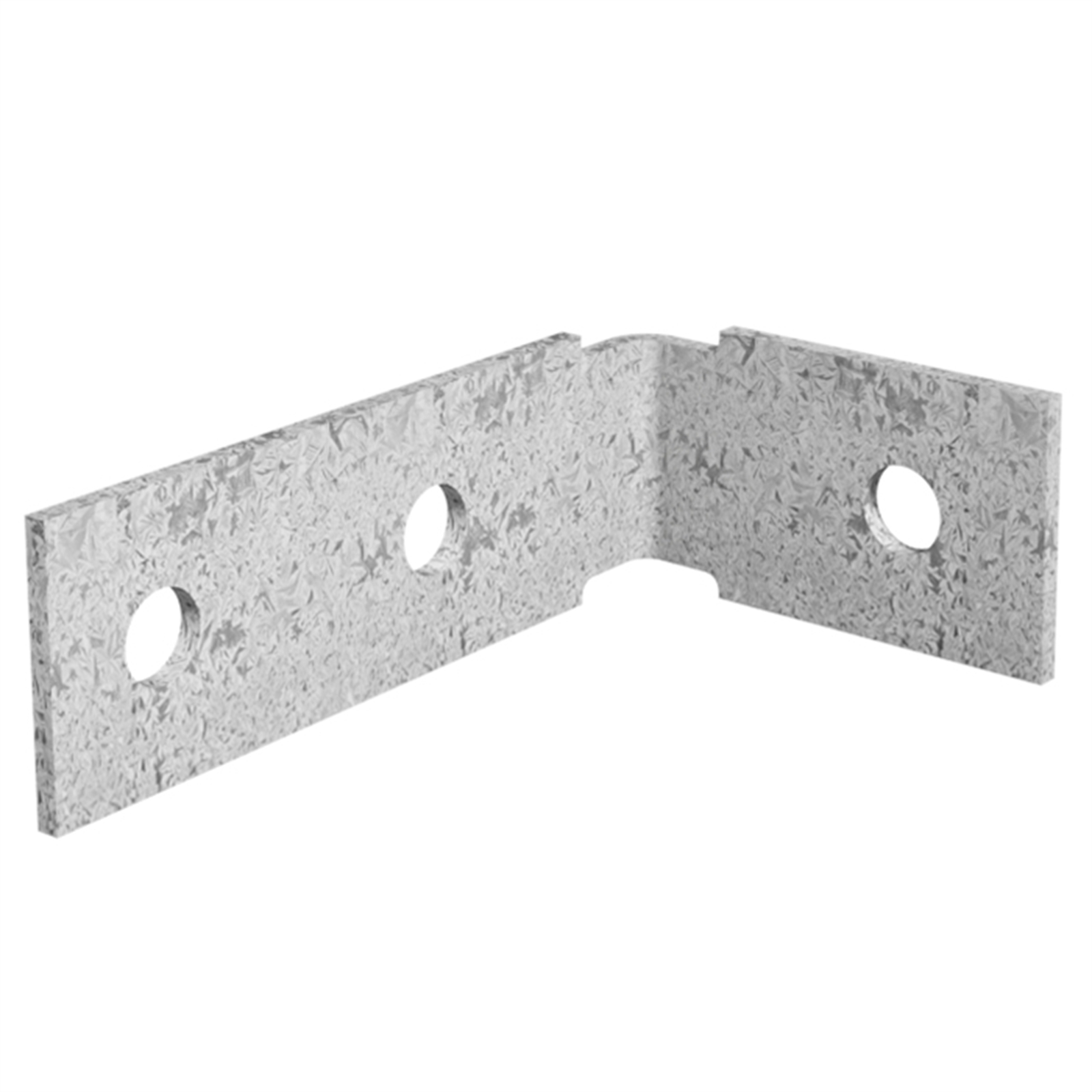 Dunnings 60 x 100 x 35mm M10 Galvanised Angle Bracket