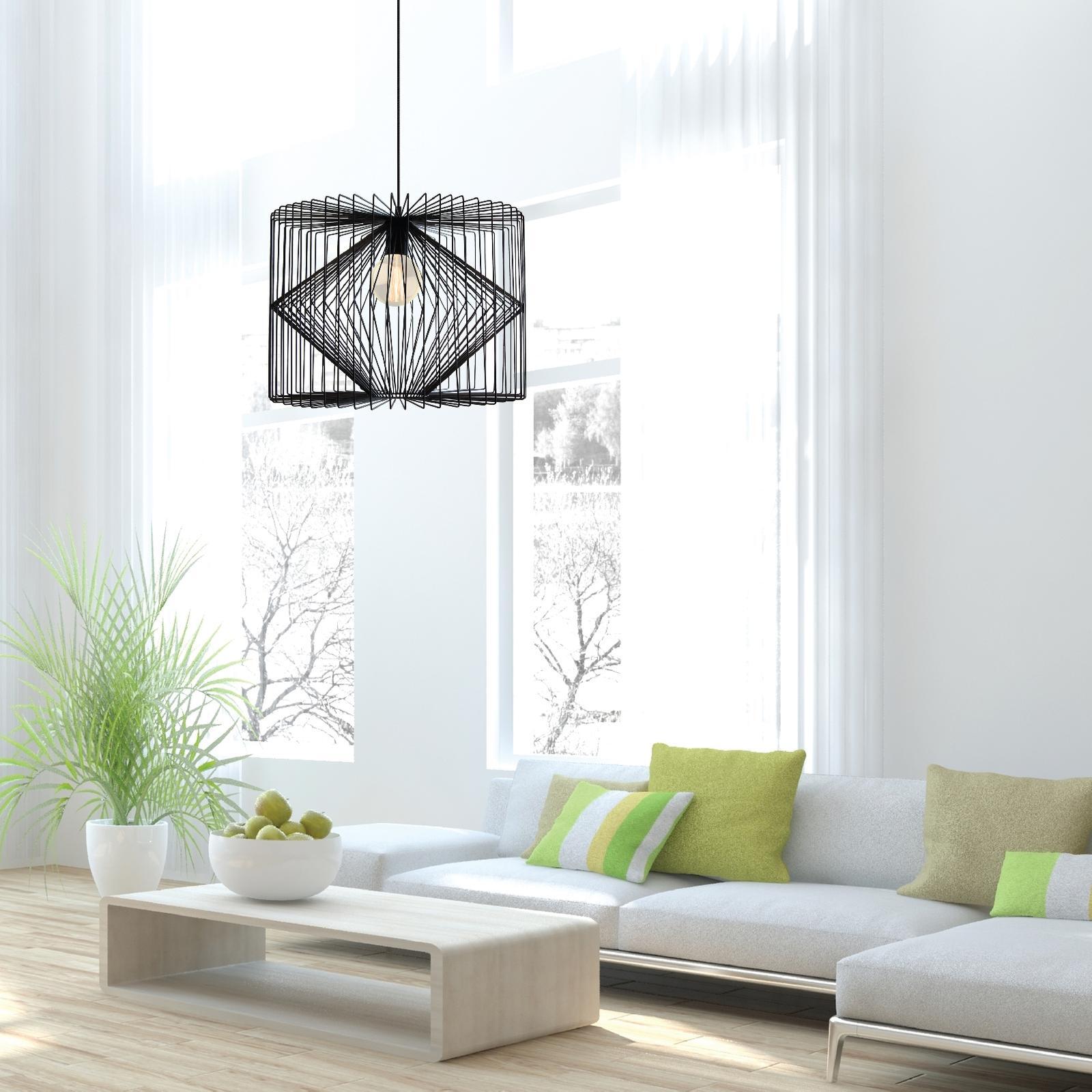 Home Design Black Vogue Pendant Light